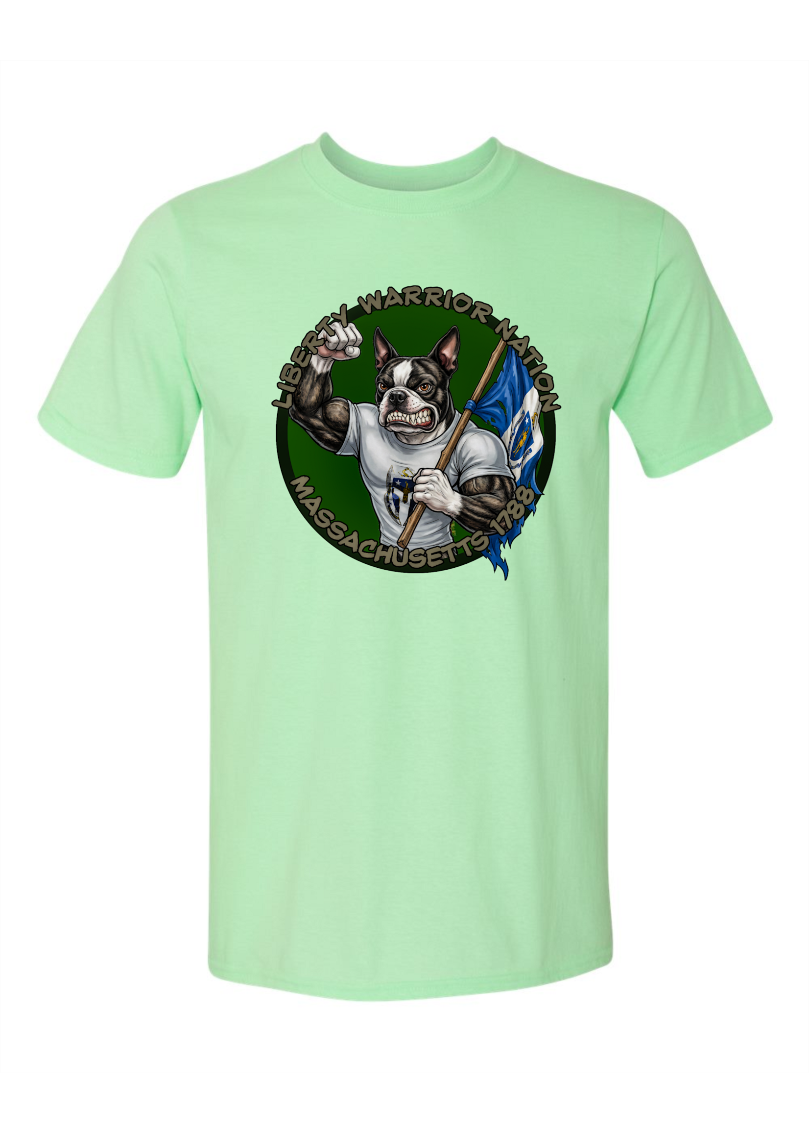 LWN Liberty Warrior Nation State Animal Massachusetts