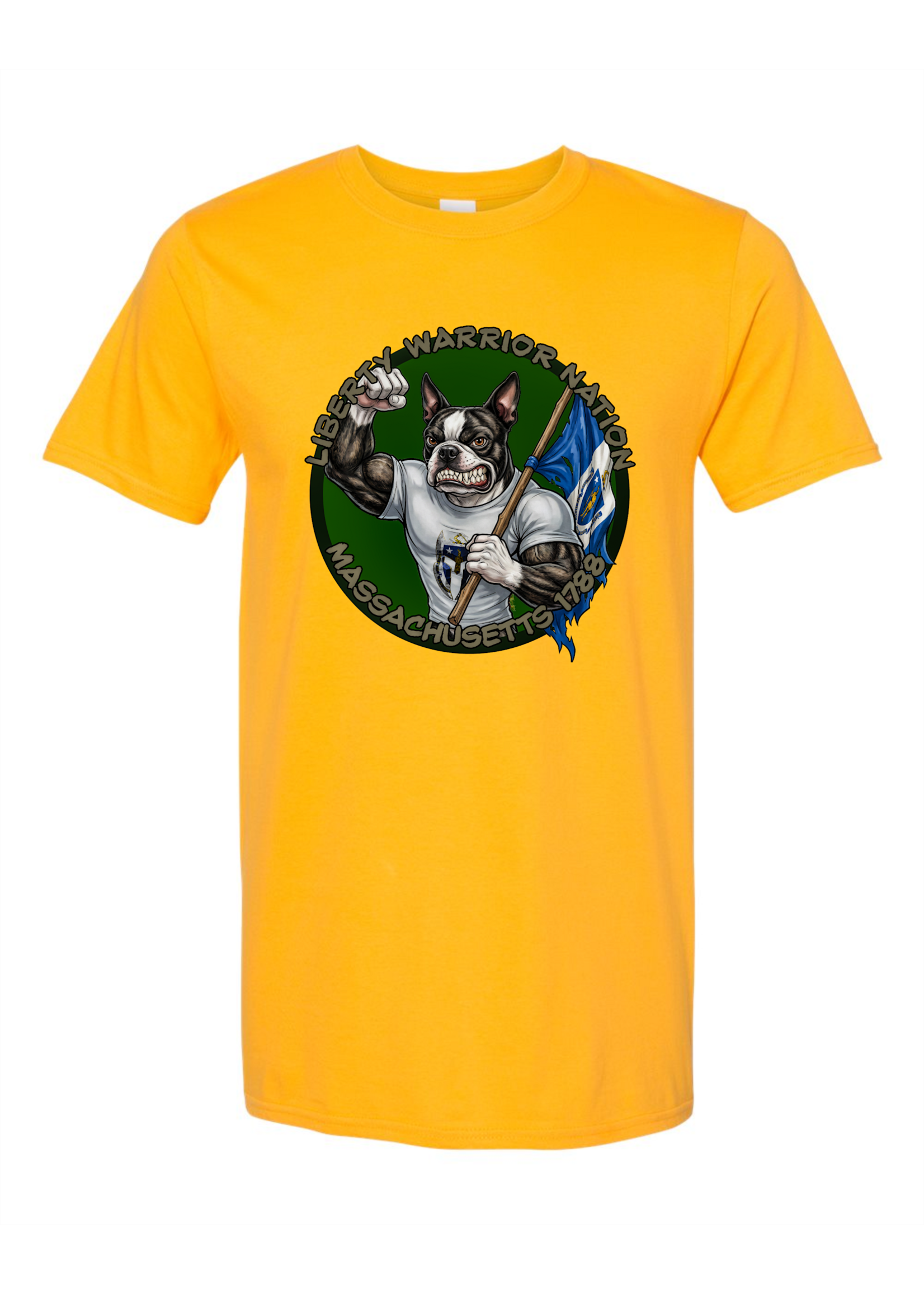 LWN Liberty Warrior Nation State Animal Massachusetts