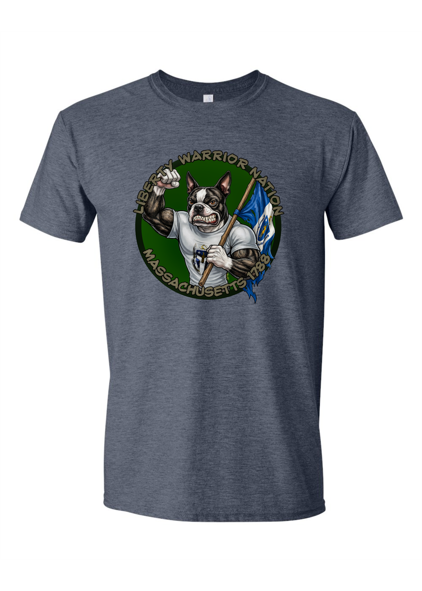 LWN Liberty Warrior Nation State Animal Massachusetts