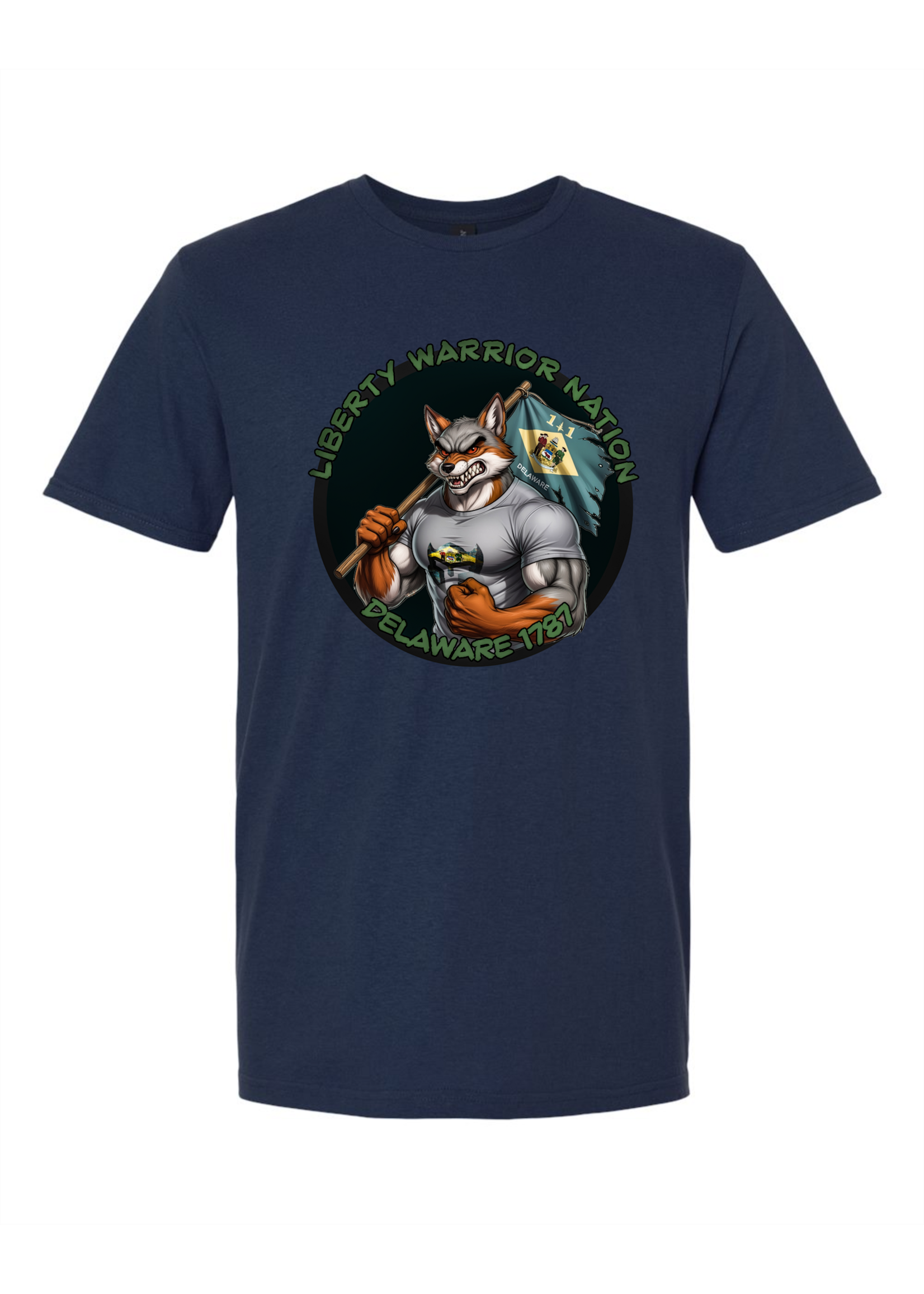 LWN Liberty Warrior Nation State Animal Delaware
