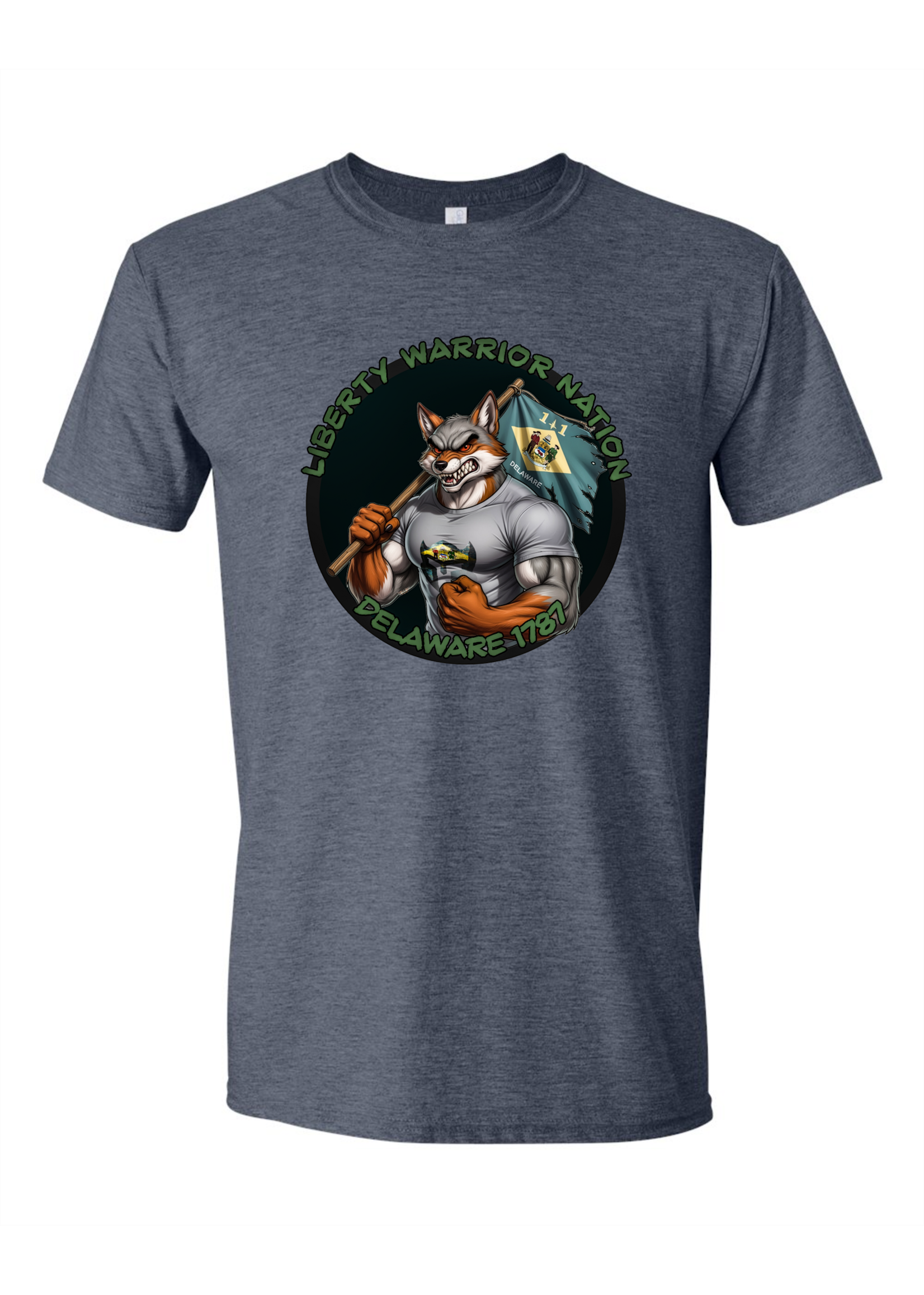 LWN Liberty Warrior Nation State Animal Delaware