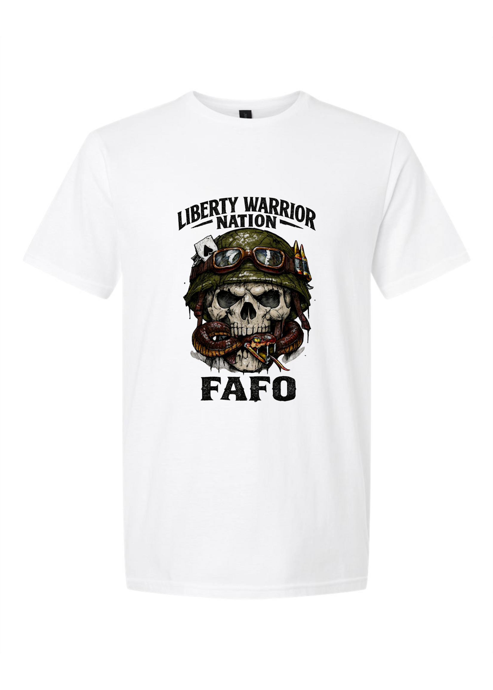 LWN Liberty Warrior Nation Skull FAFO Shirt