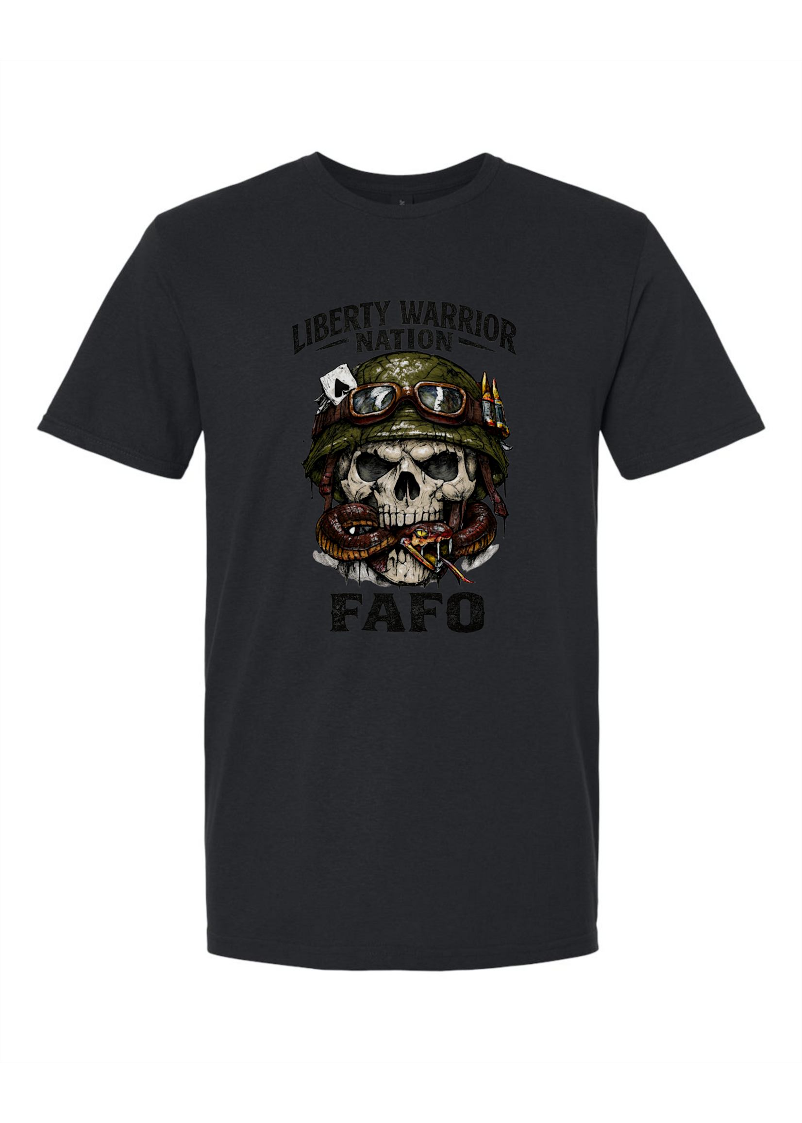LWN Liberty Warrior Nation Skull FAFO Shirt