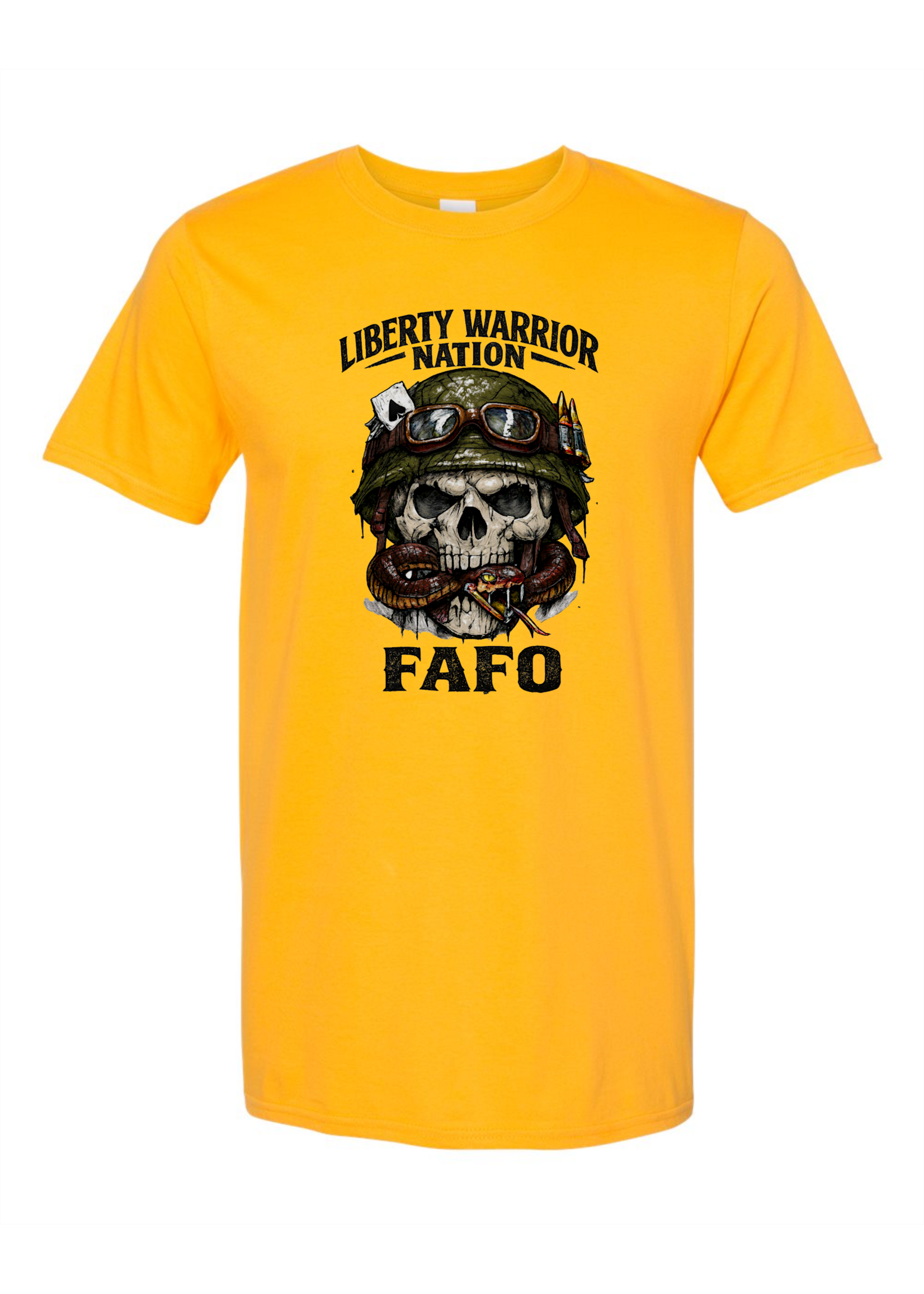 LWN Liberty Warrior Nation Skull FAFO Shirt