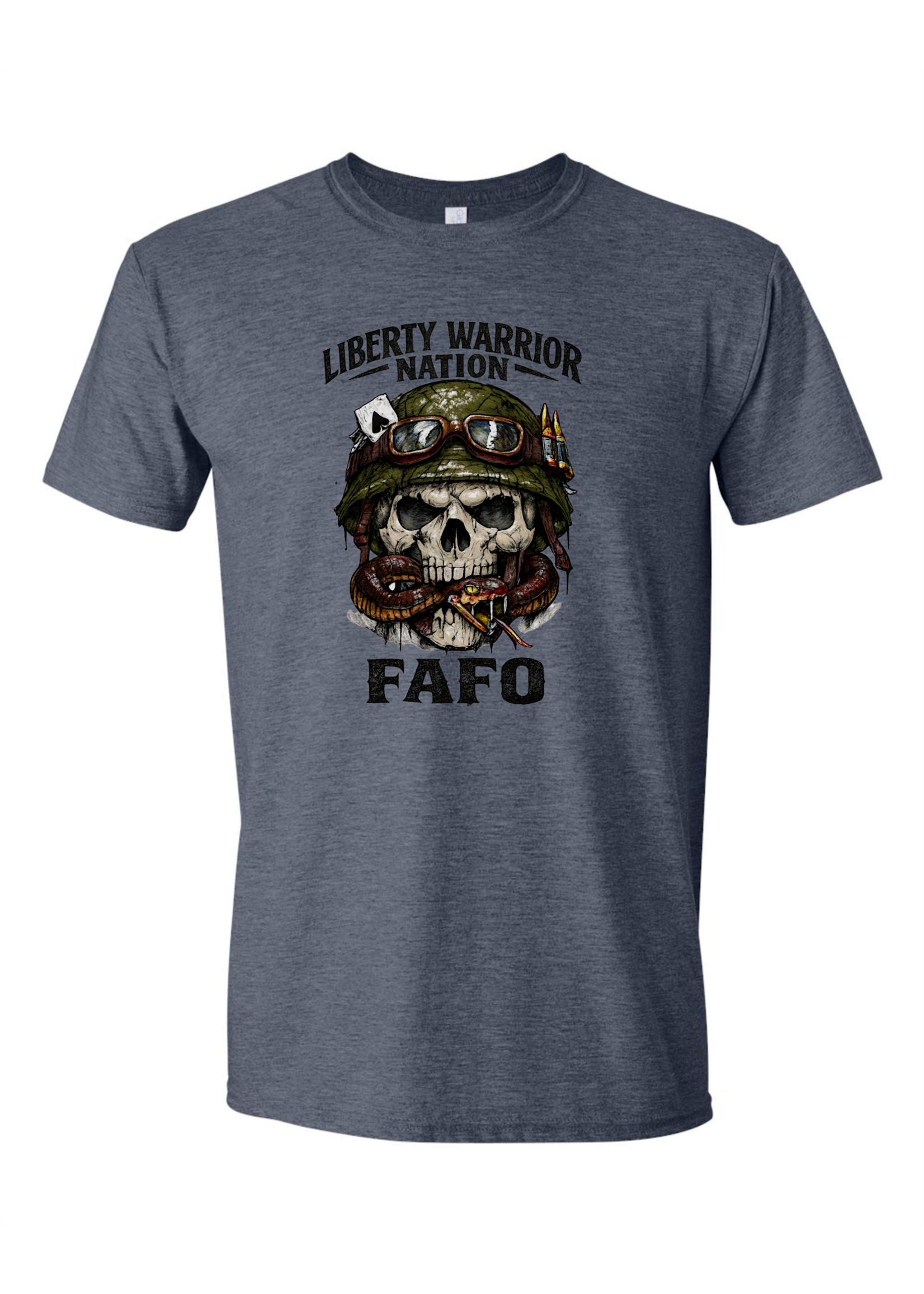 LWN Liberty Warrior Nation Skull FAFO Shirt