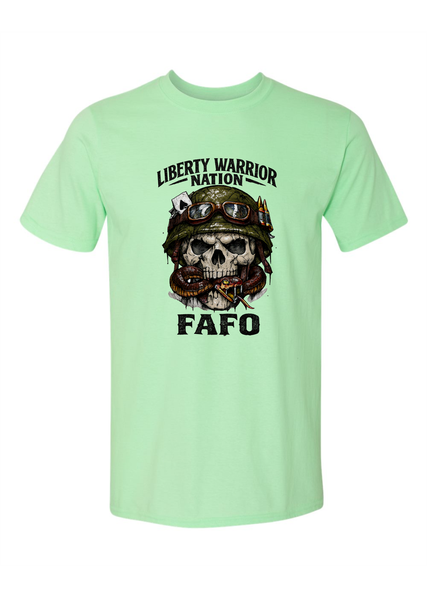 LWN Liberty Warrior Nation Skull FAFO Shirt