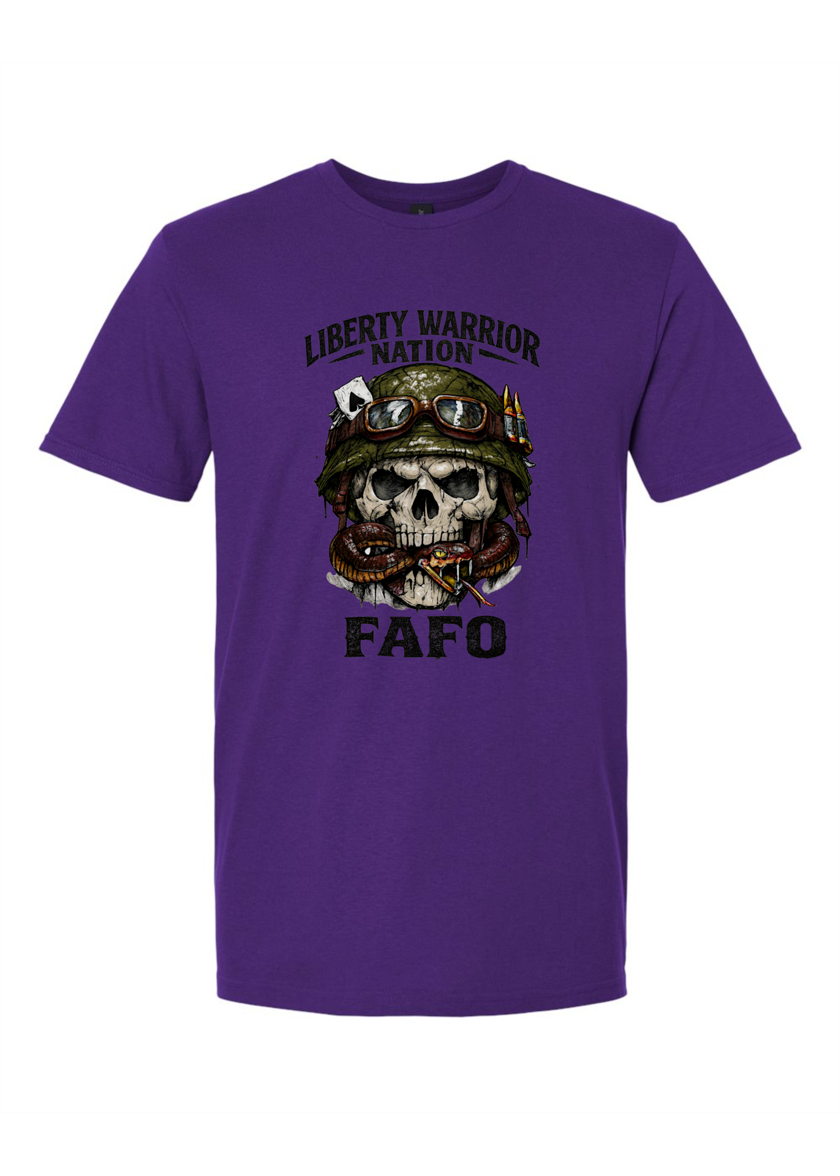 LWN Liberty Warrior Nation Skull FAFO Shirt