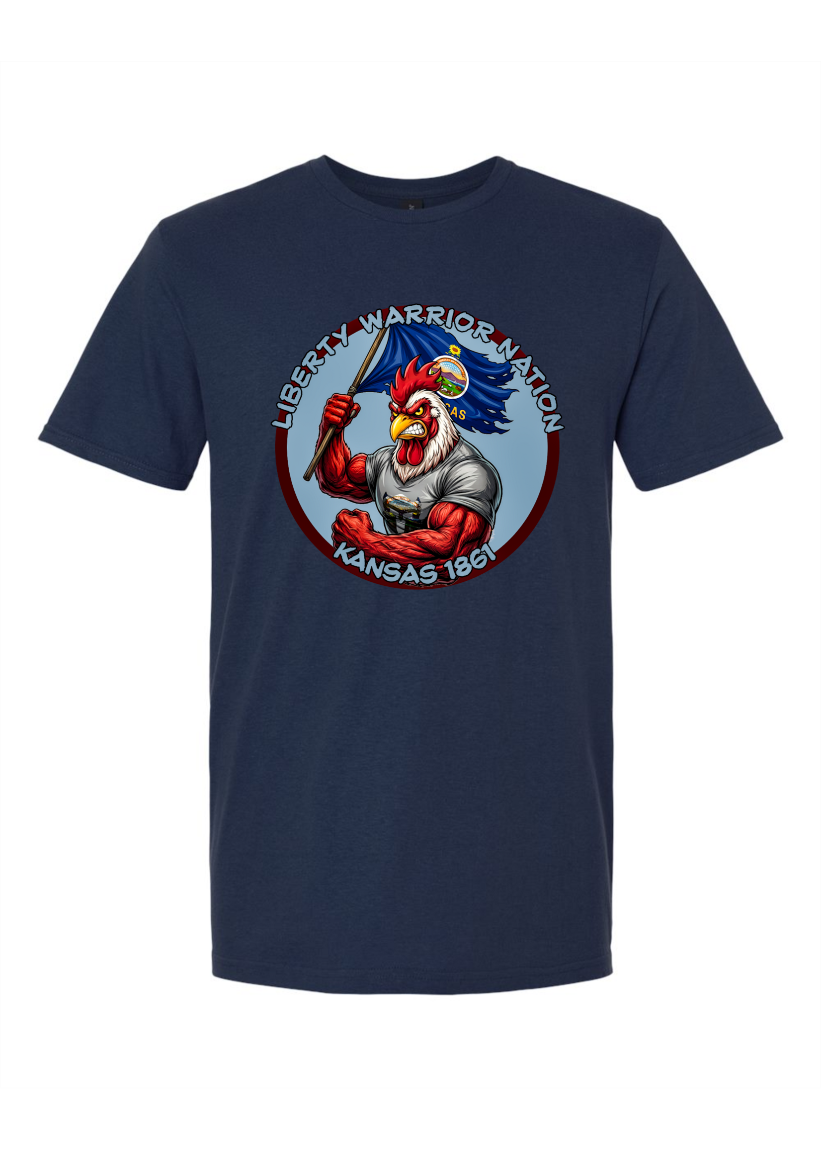 LWN Liberty Warrior Nation State Animal Kansas