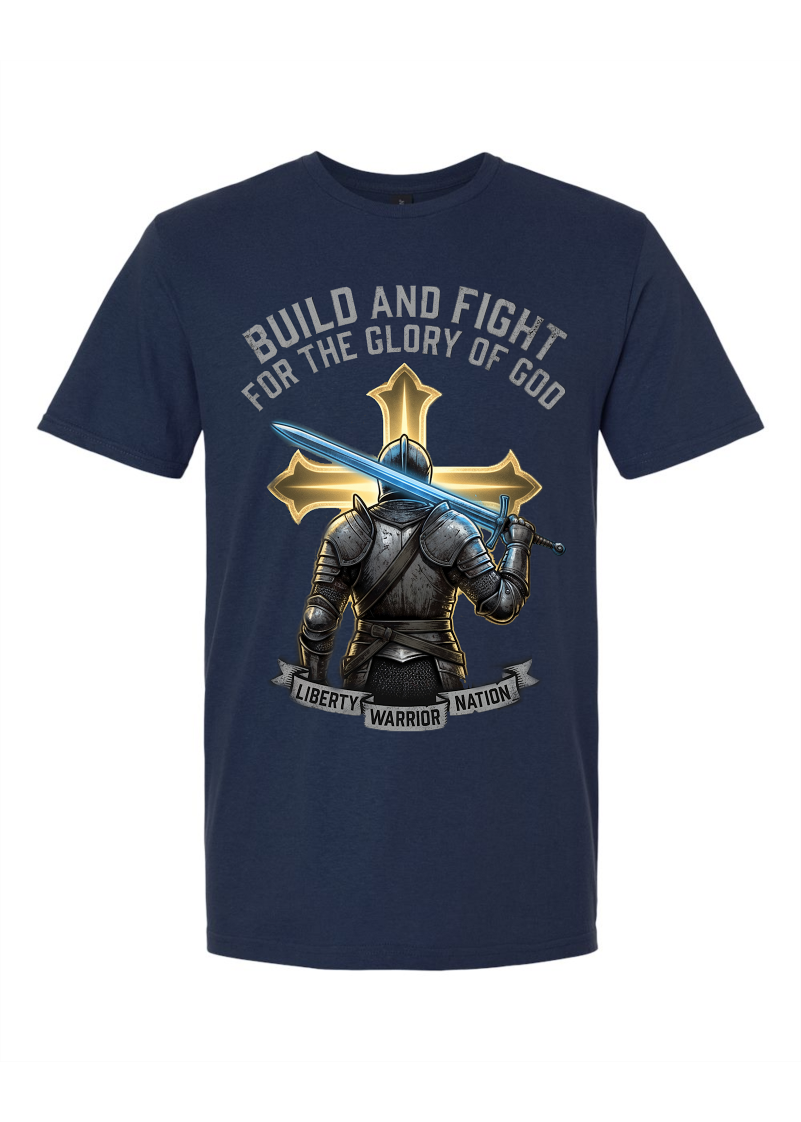 LWN Liberty Warrior Nation Build and Fight Shirt