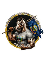 LWN Liberty Warrior Nation State Animal Idaho Uv Sticker