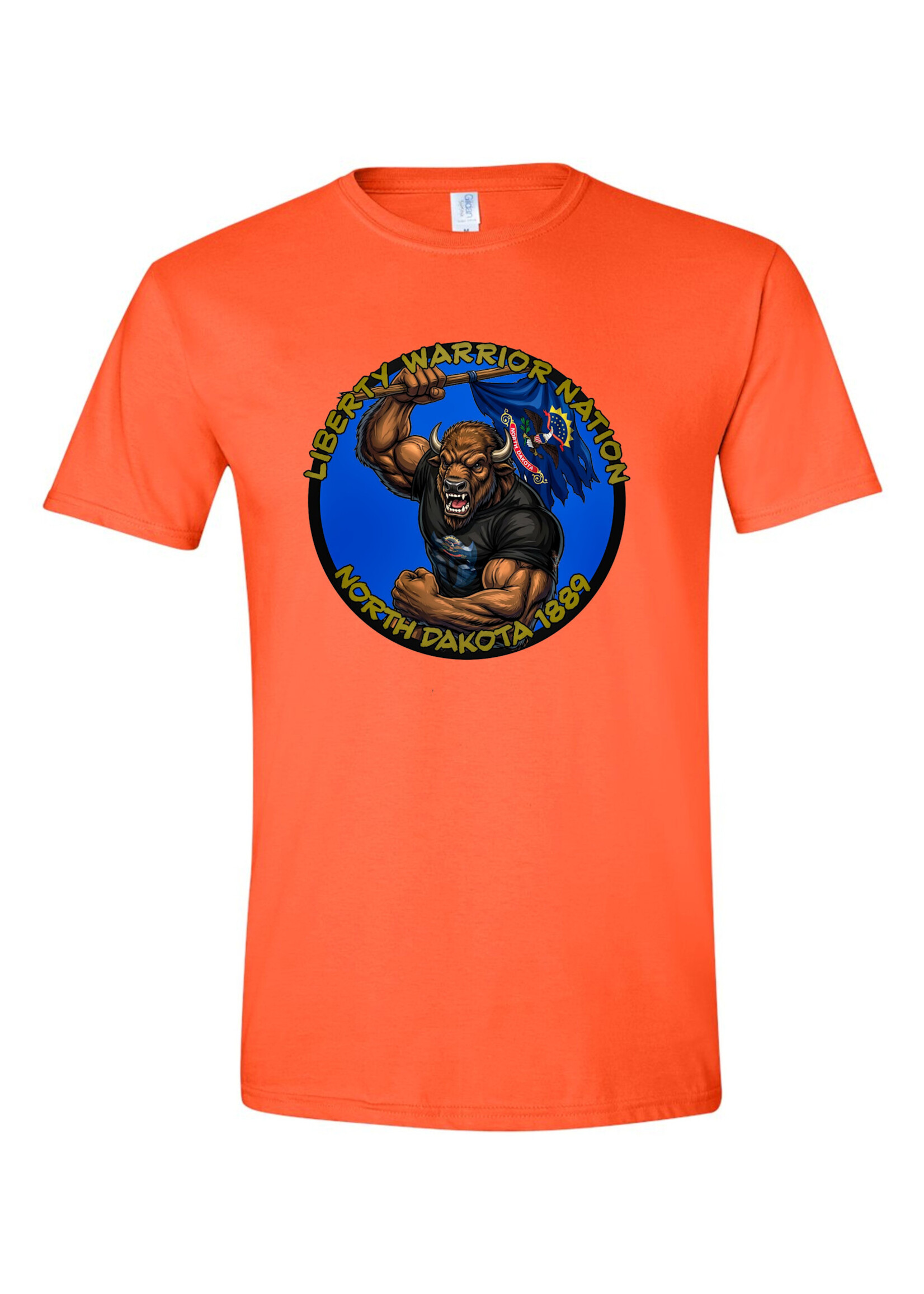 LWN Liberty Warrior Nation State Animal North Dakota