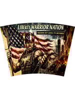 Double Top Signs Liberty Warrior Nation 32oz Tumbler