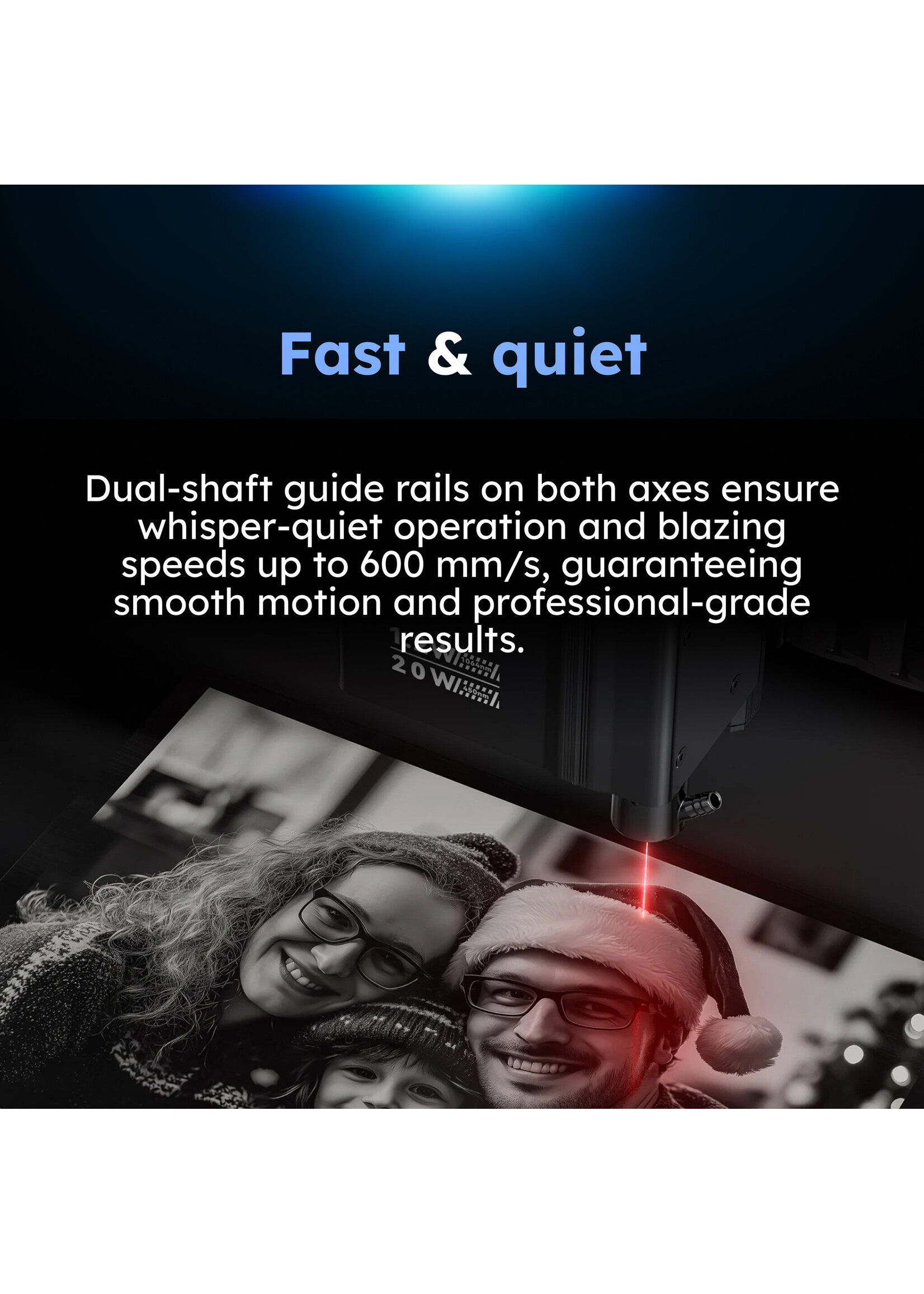 AtomStack Kraft Dual Laser Cutter - 20 W Diode + 1.2 W IR