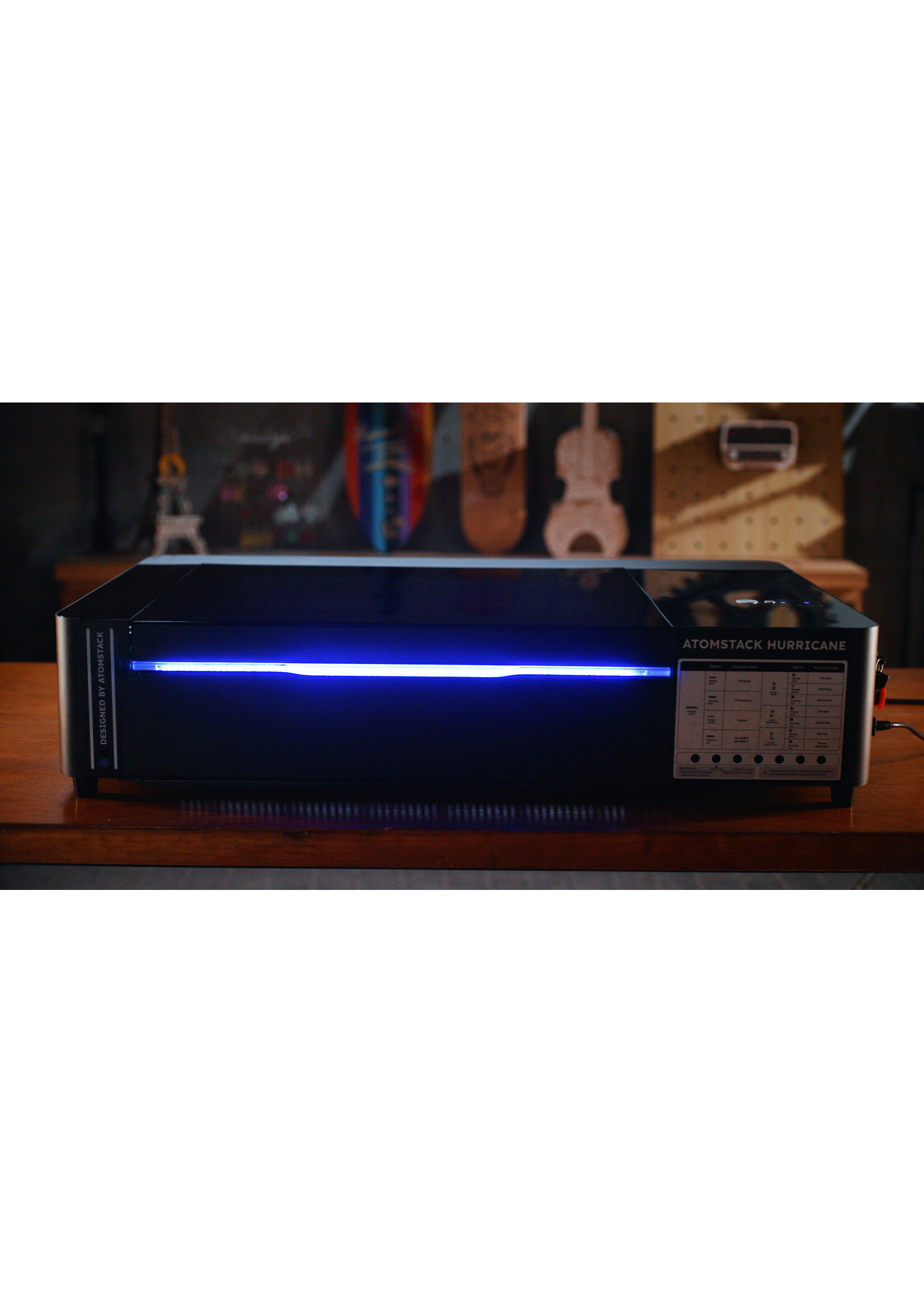 AtomStack Hurricane Laser Cutter - 55 W CO2