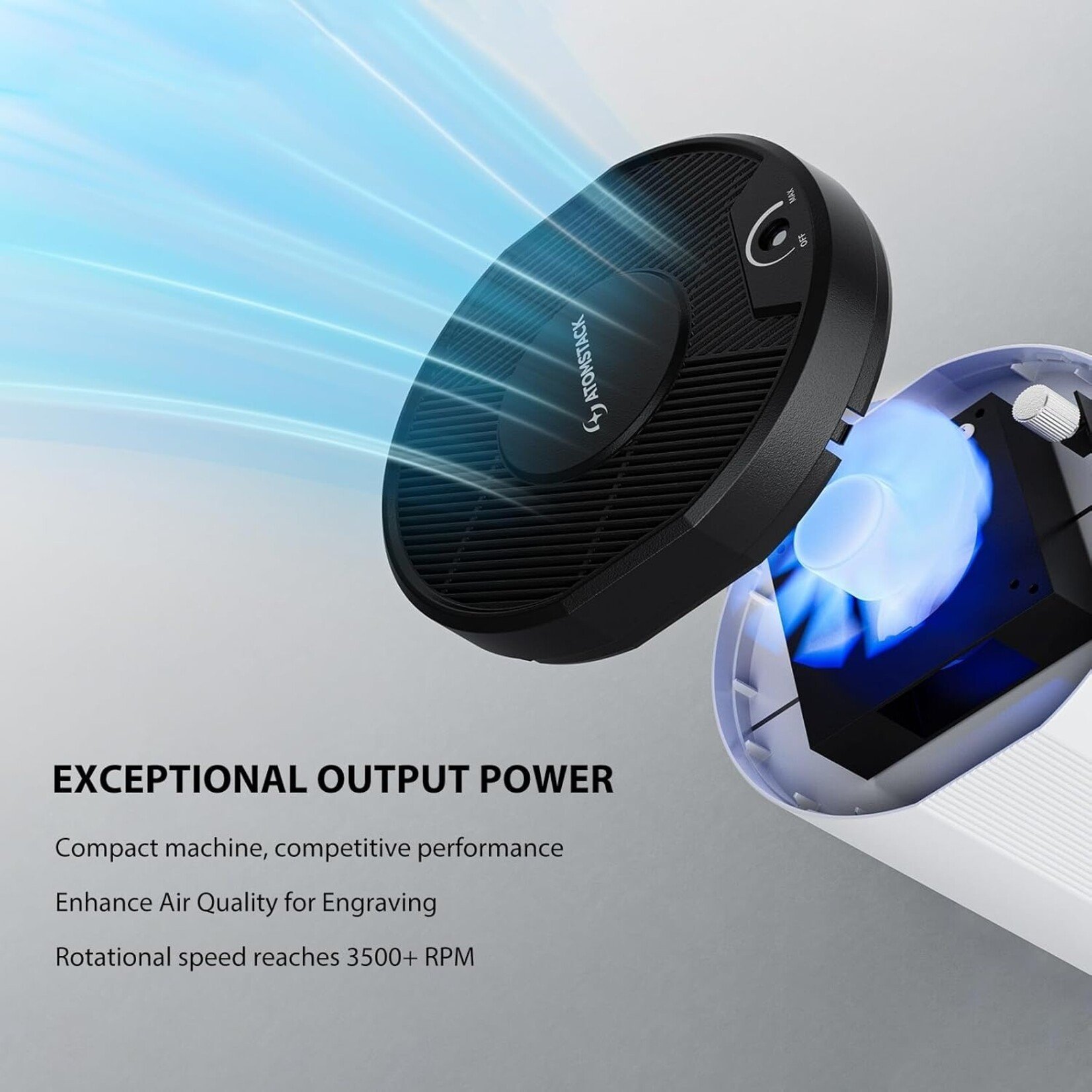 AtomStack D3 Desktop Air Purifier