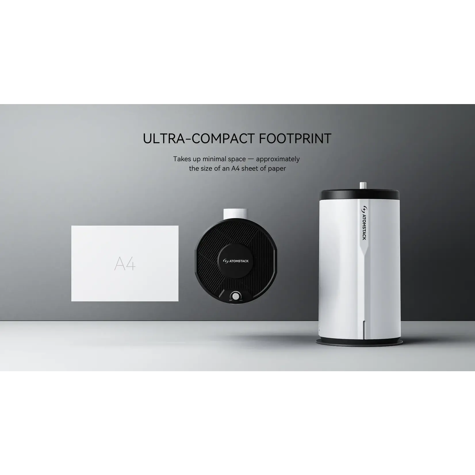 AtomStack D3 Desktop Air Purifier