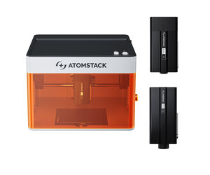 Atomstack P1 デュアルレーザー　5Wダイオード＋1.2W赤外線レーザ atomstack-p1-dual-laser-