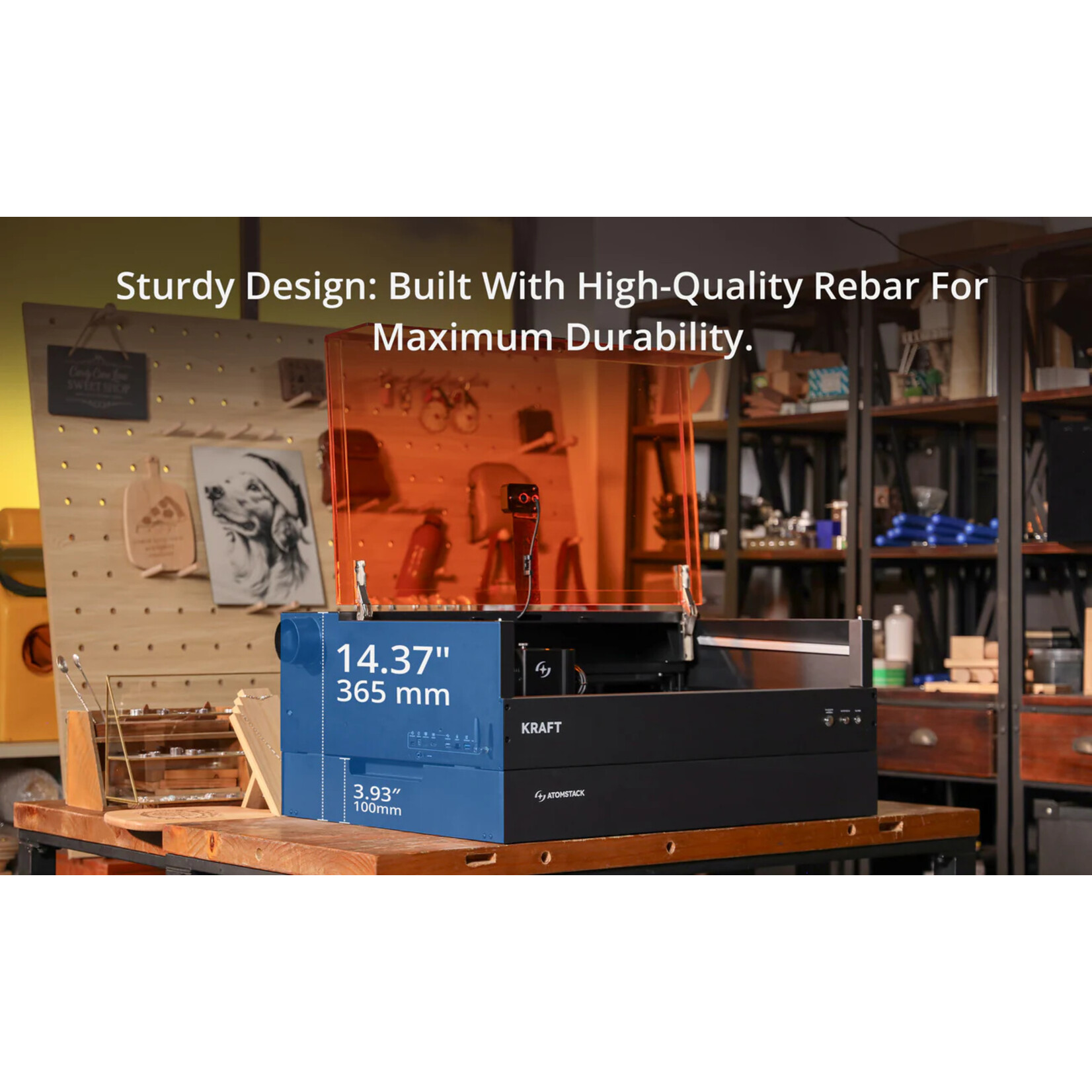 AtomStack Kraft H4 Riser Base