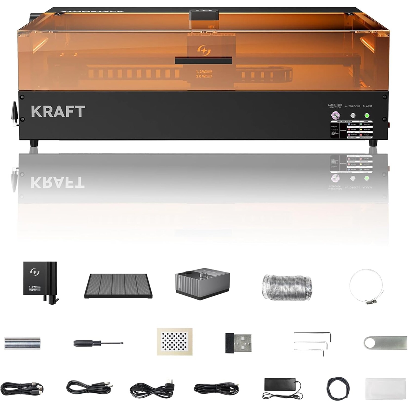 AtomStack Kraft Laser Cutter - 40 W Diode