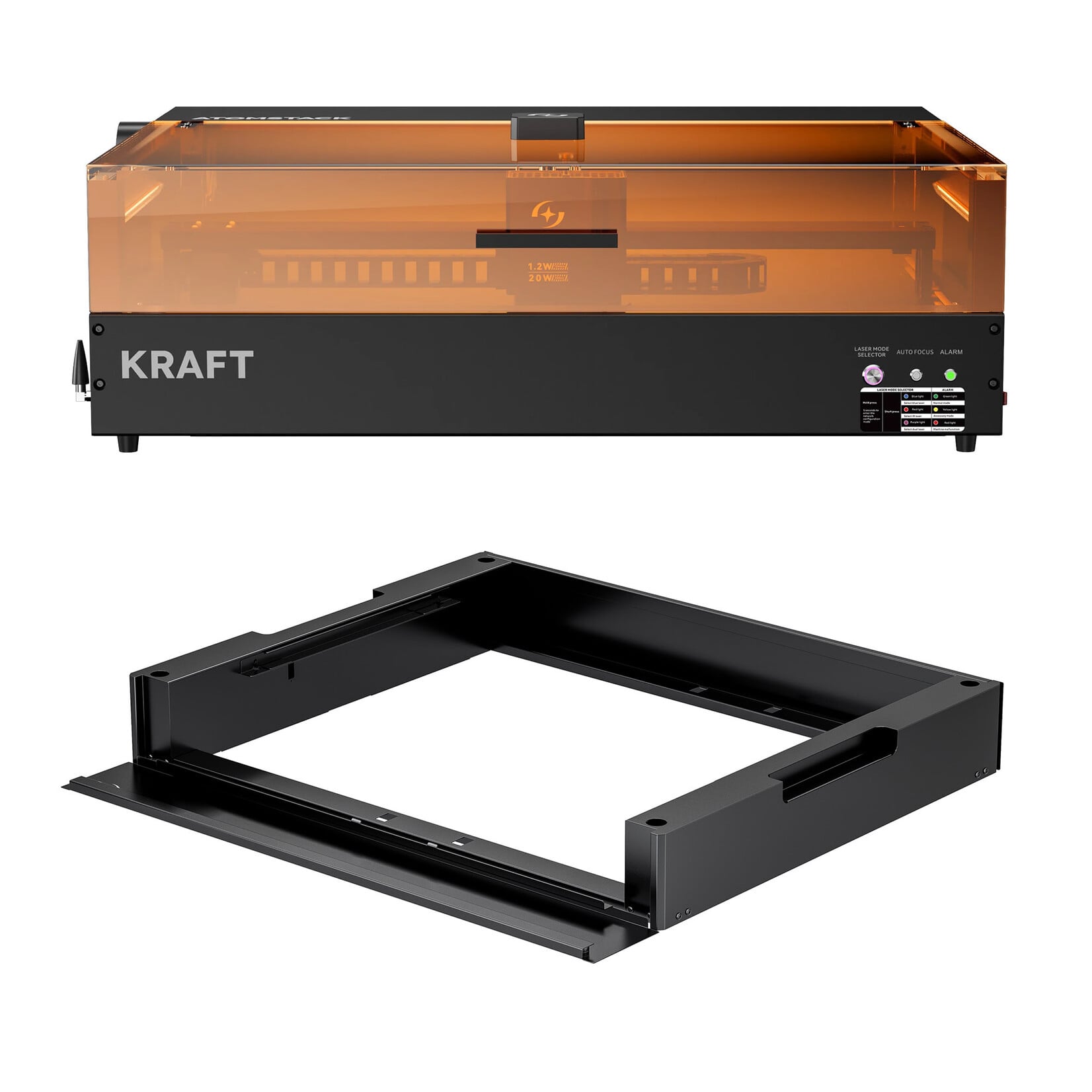 AtomStack Open Box Gold - Kraft 40 W Diode