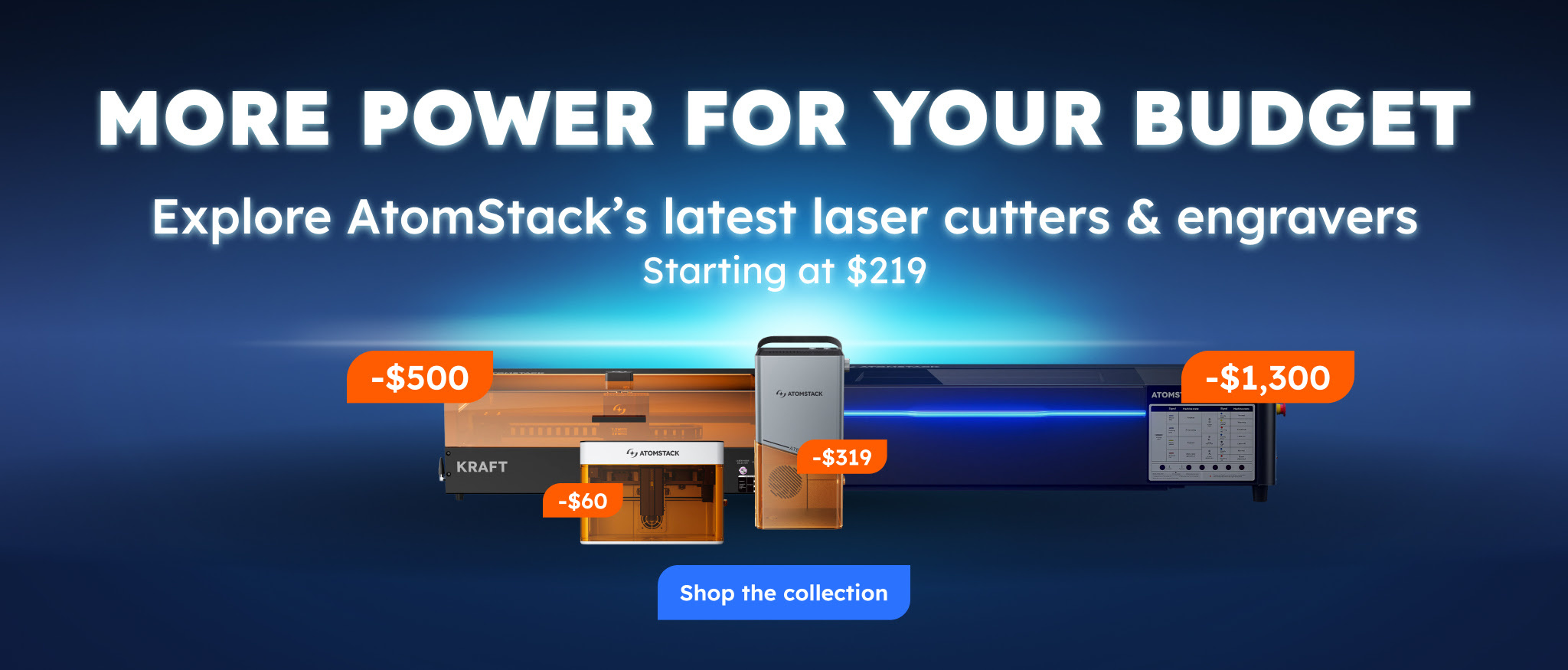 AtomStack Sale