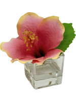 Hibiscus Votive-Red Gold ($18 List)