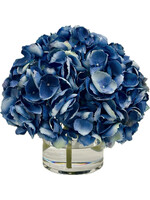 Hydrangea x3 in 5" Cylinder-Blue (WM2)