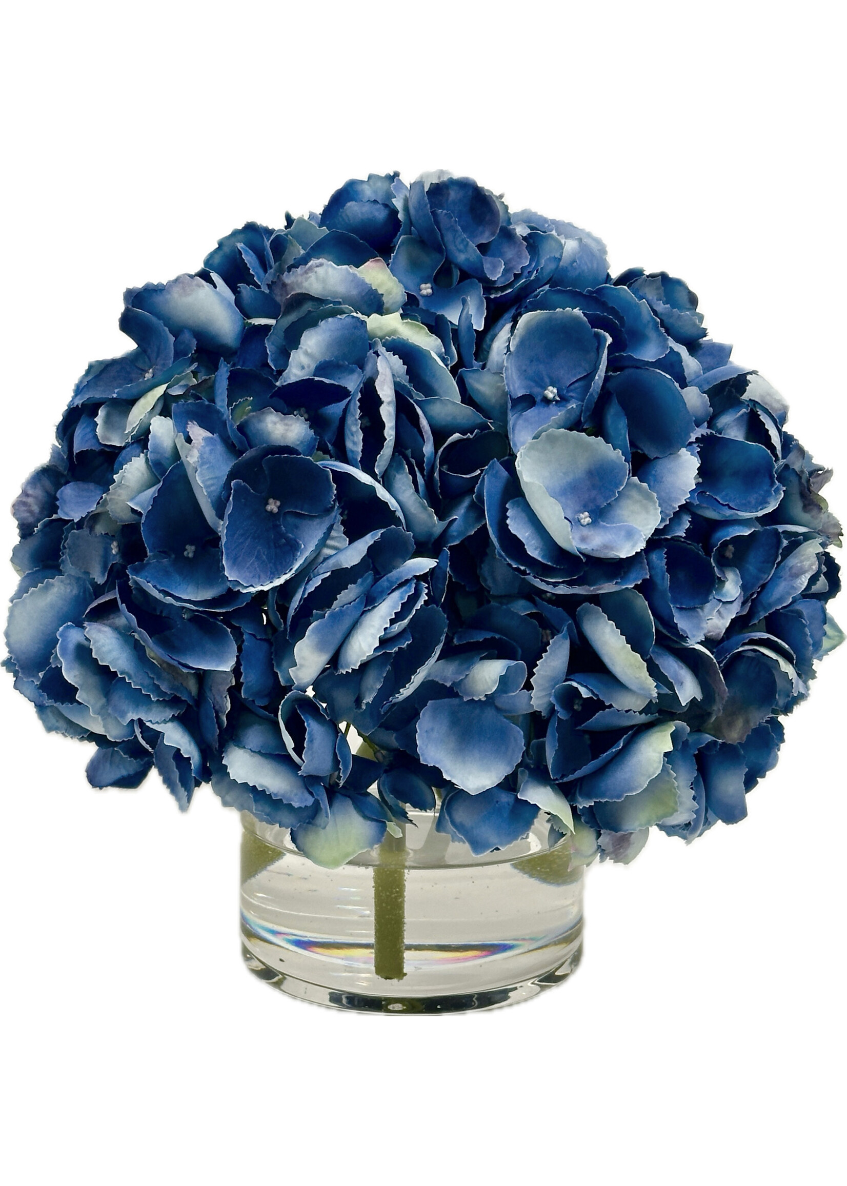 Hydrangea x3 in 5" Cylinder-Blue (WM2)