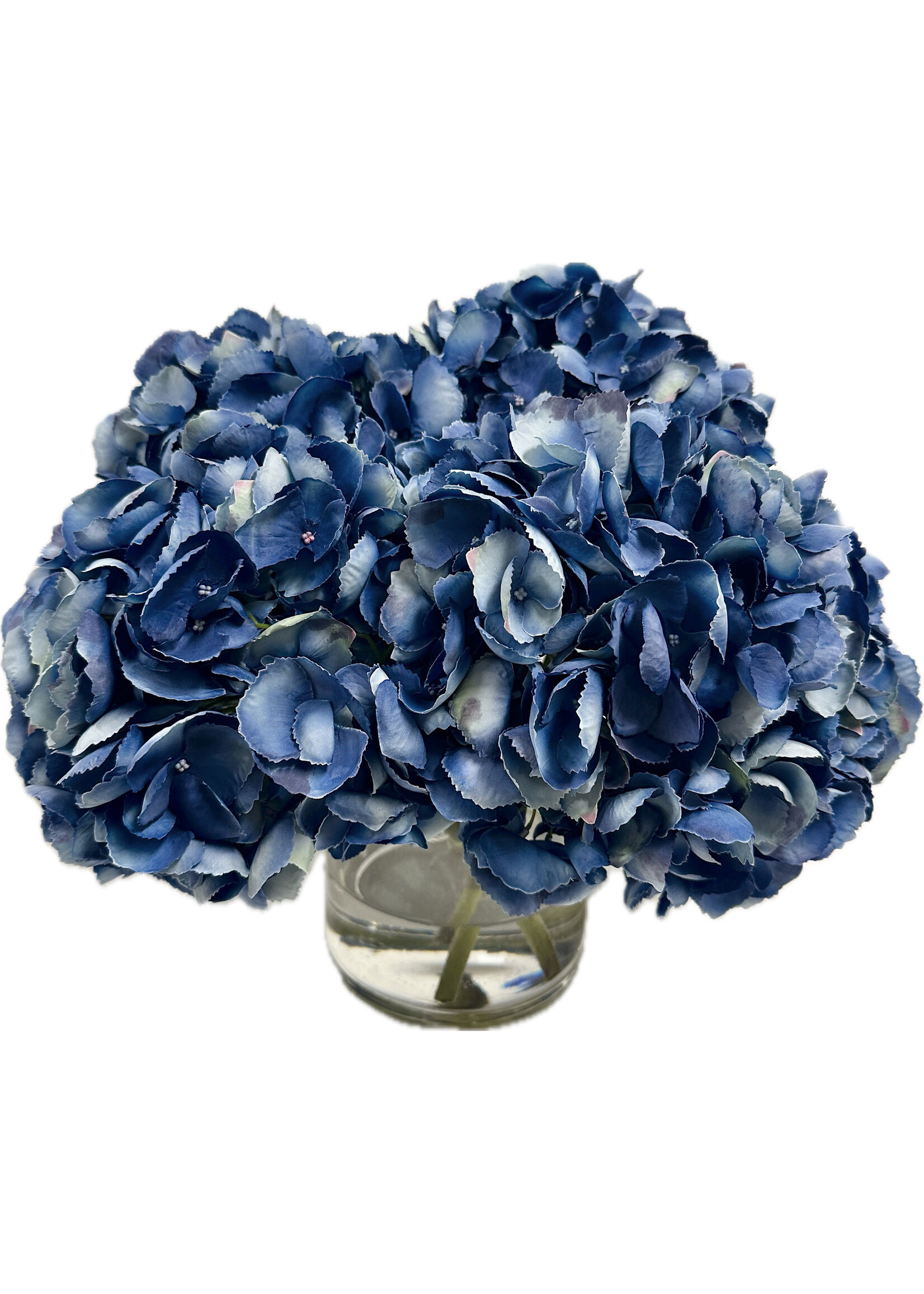 Hydrangea x7 in 6" Cylinder-Blue (WM2)