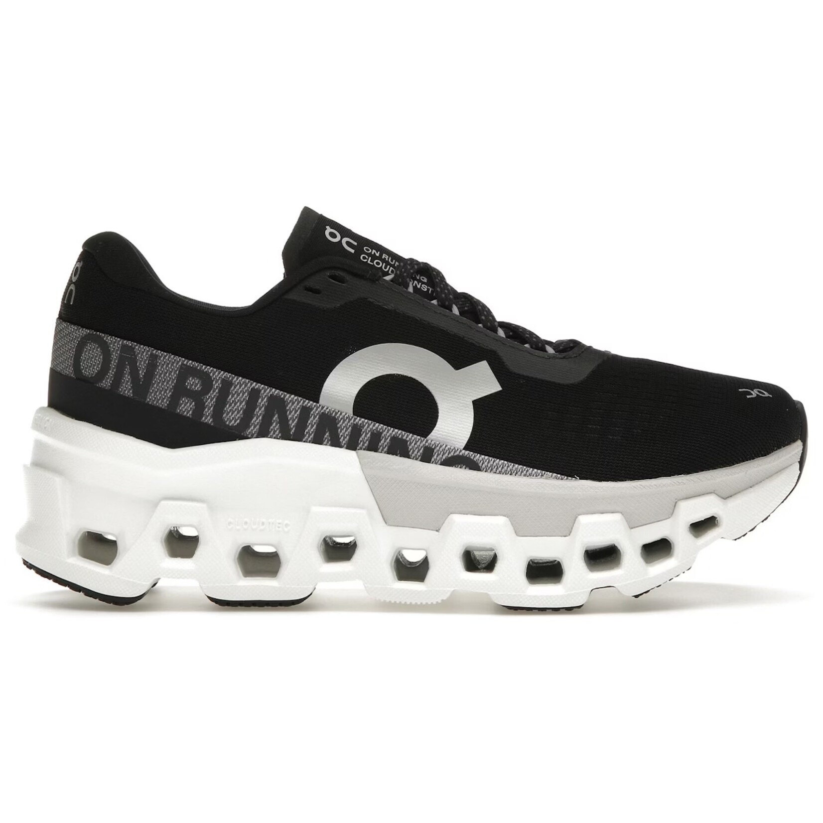 On Cloud Cloudmonster 2 Black/Frost Mujer