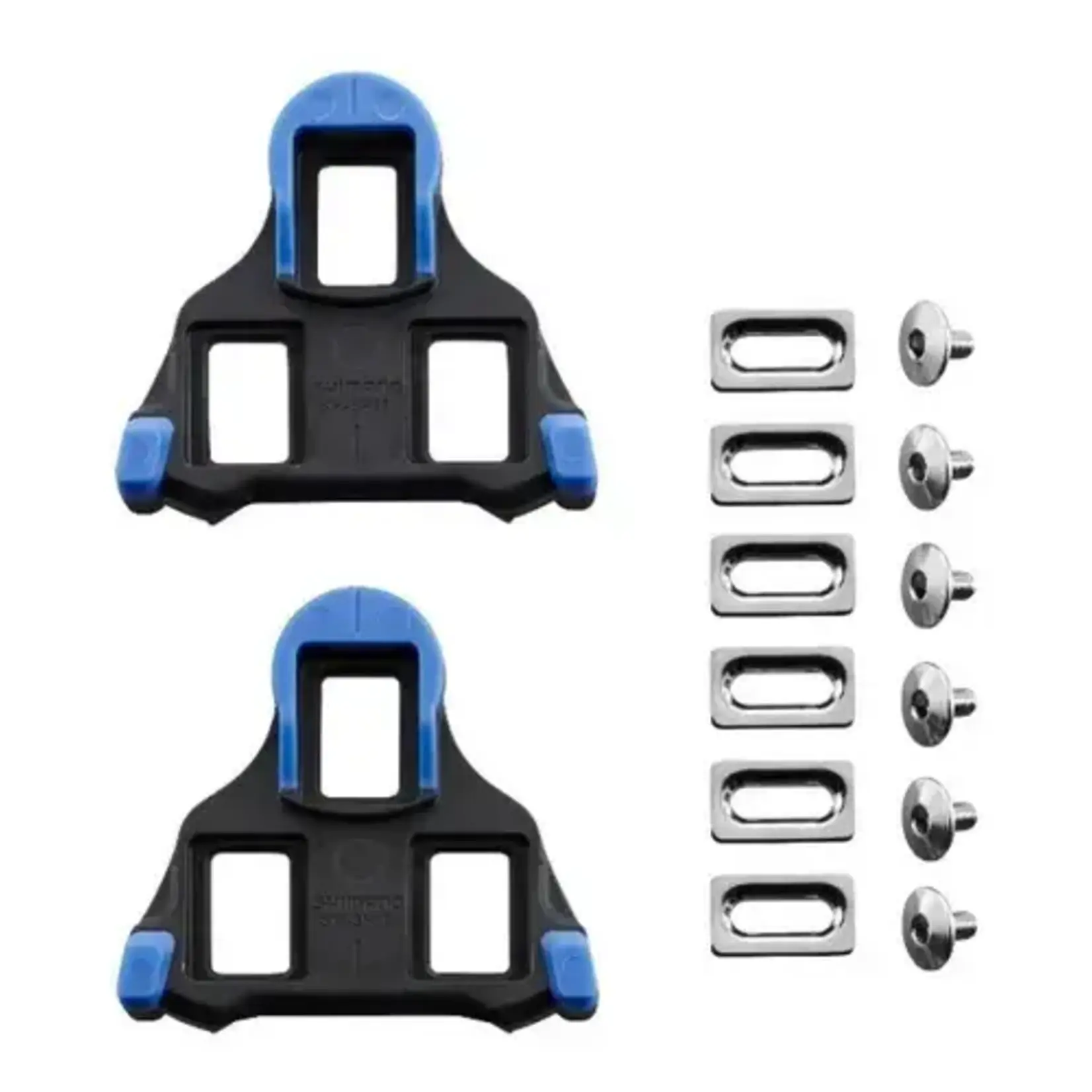 Shimano Placas de Ruta SM SH12 Azul 2°