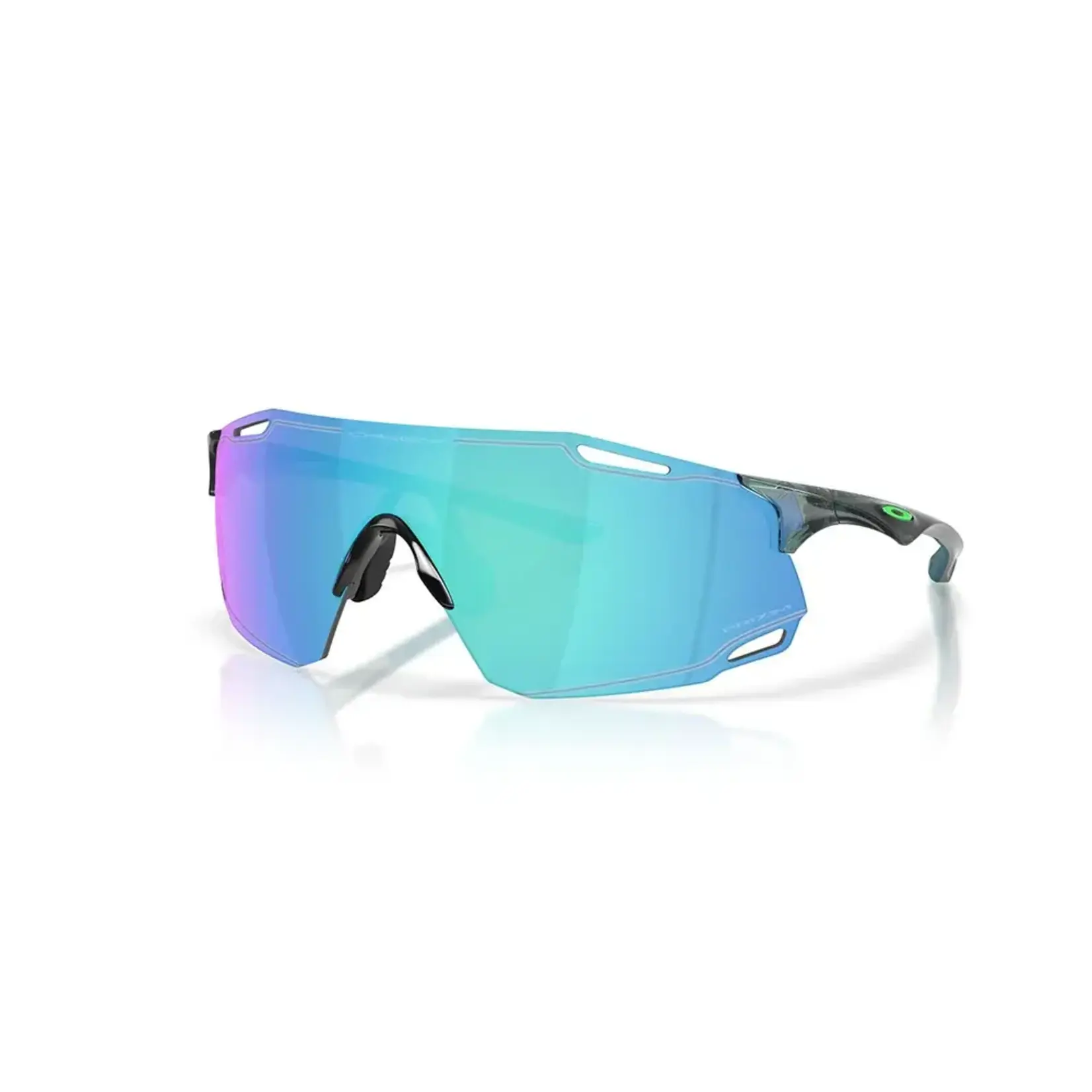 Oakley Cybr Dyno Polished Black Prizm Sapphire