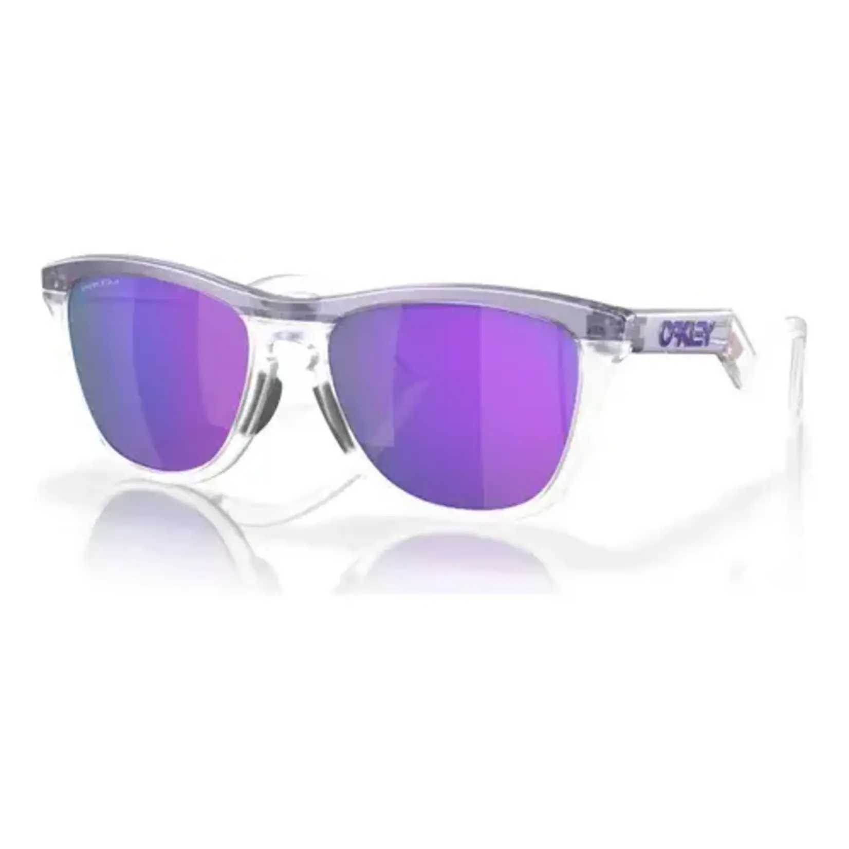 Oakley Frogskins Hybrid  Matte Trans Lilac Clear