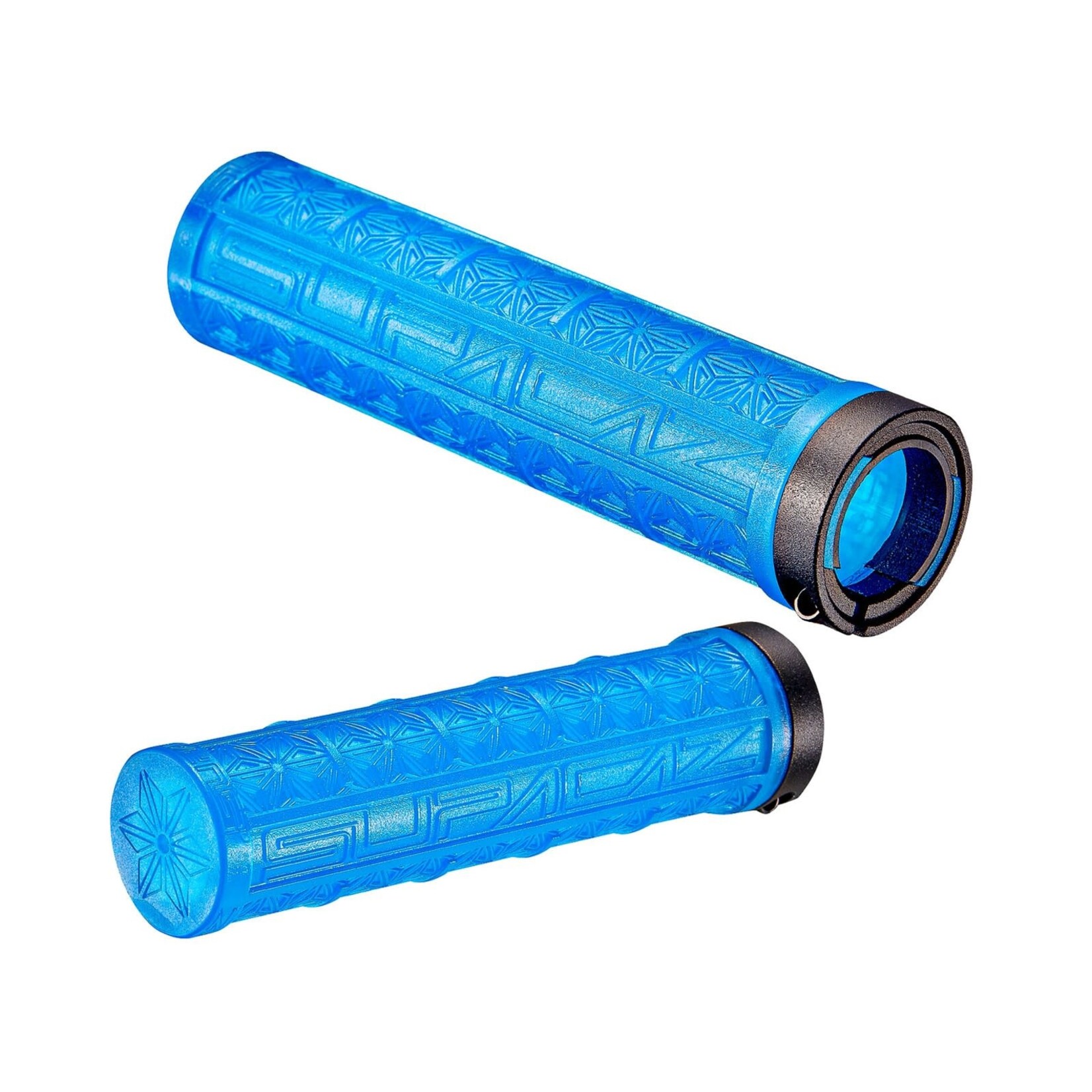 Supacaz Puños Supacaz Grizips - Azul Neon