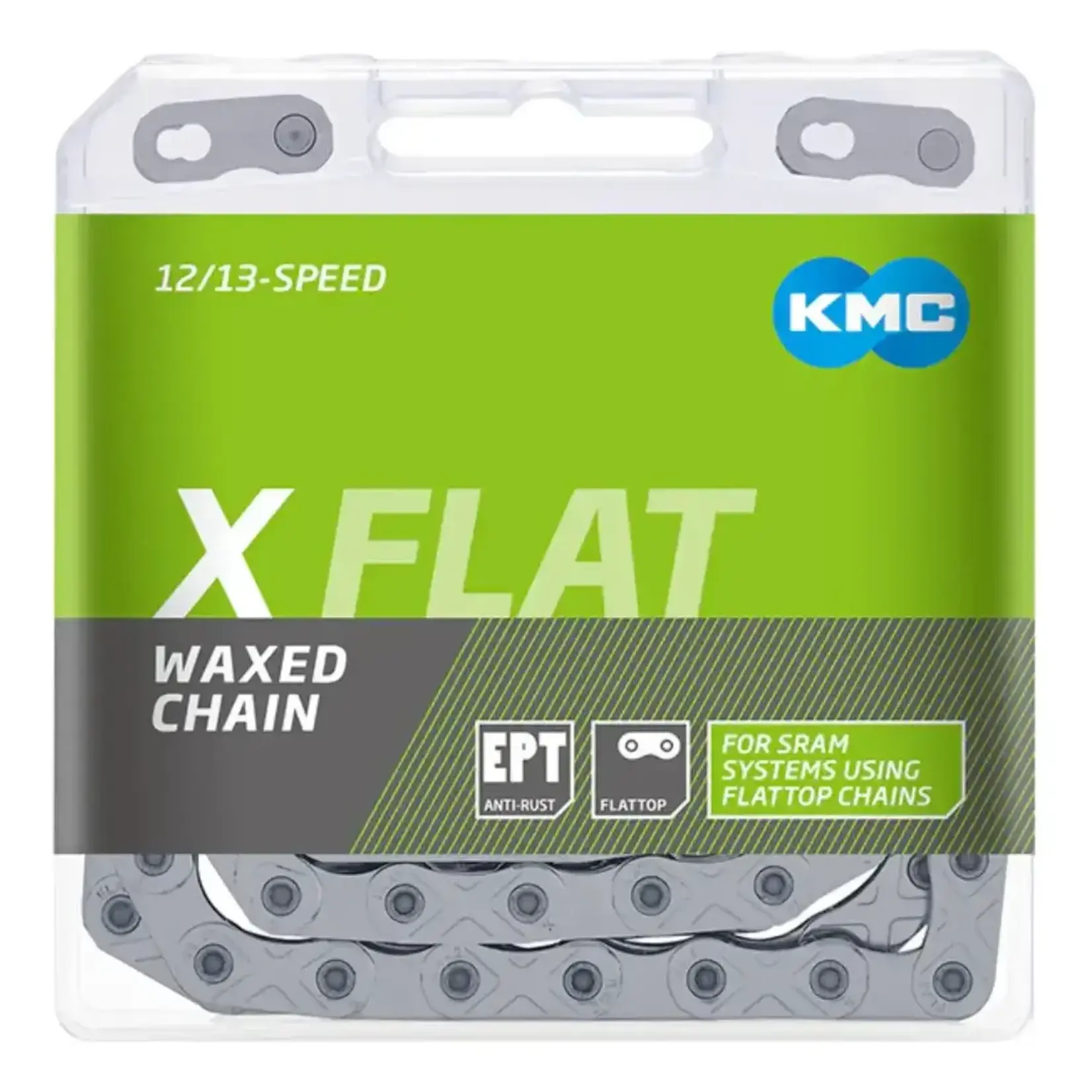 Kmc Cadena KMC 12v XFLAT Chain Go WAX EPT (Anti-oxido) 126E