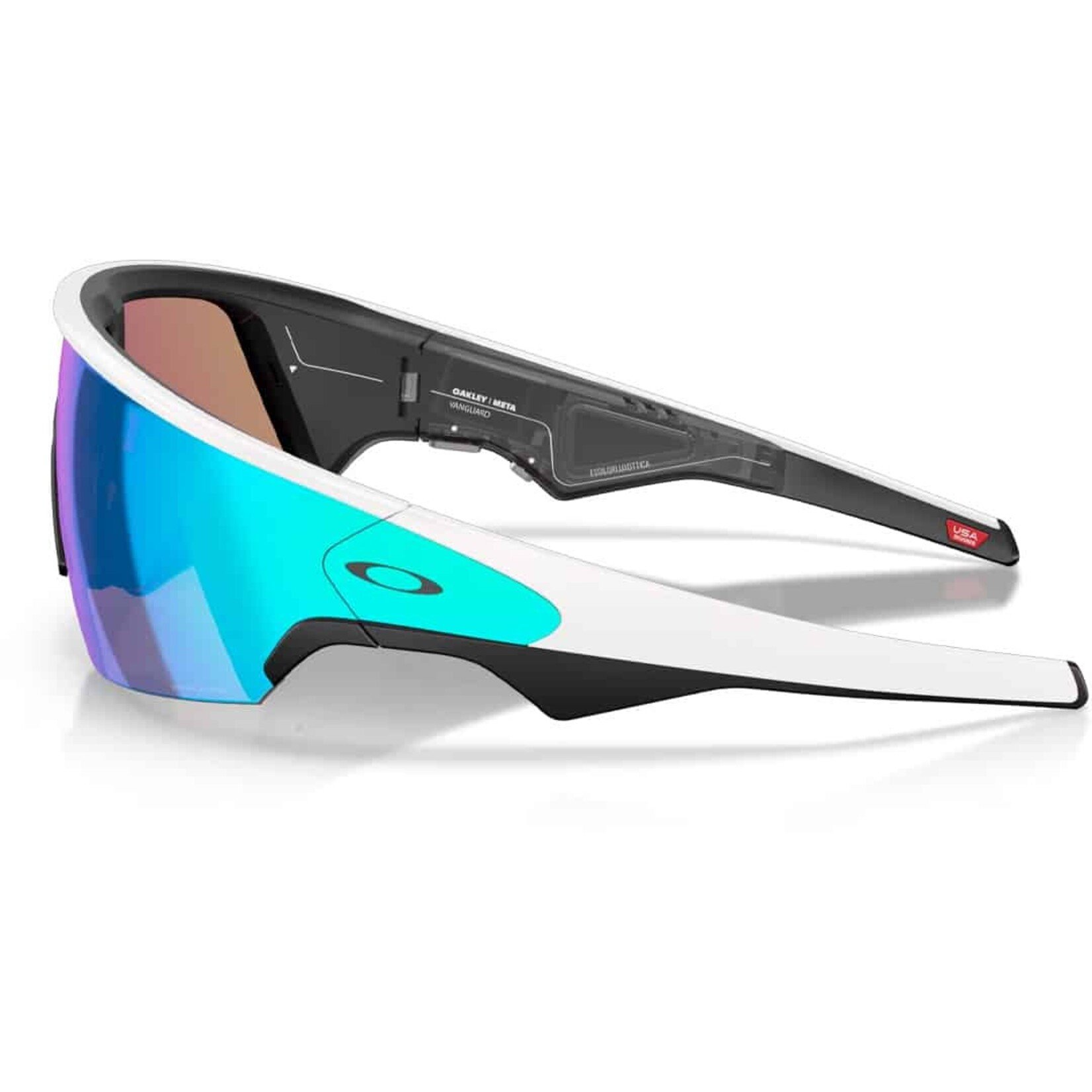 Oakley Oakley Meta Vanguard Micas Prizm Sapphire,  Armazón White