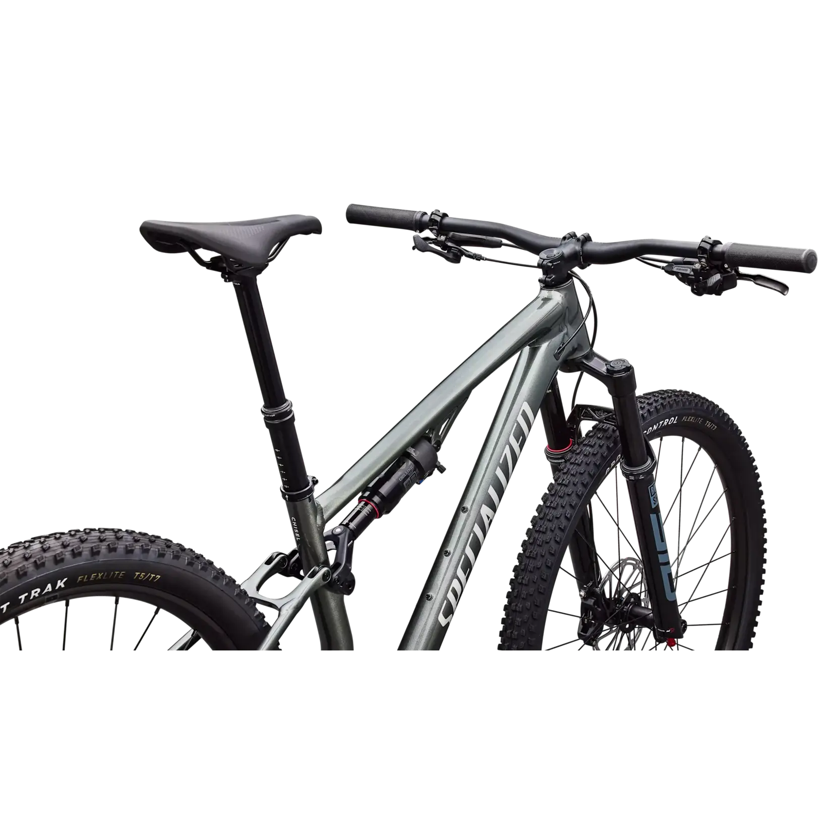 Specialized Chisel Comp Gloss Charcoal Tint Over Silver Dust / Dolomite Metallic