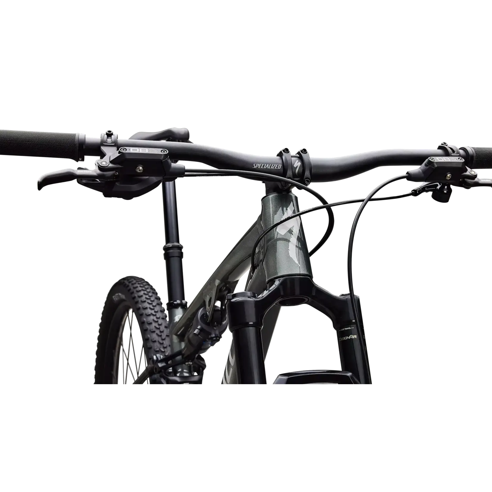 Specialized Chisel Comp Gloss Charcoal Tint Over Silver Dust / Dolomite Metallic