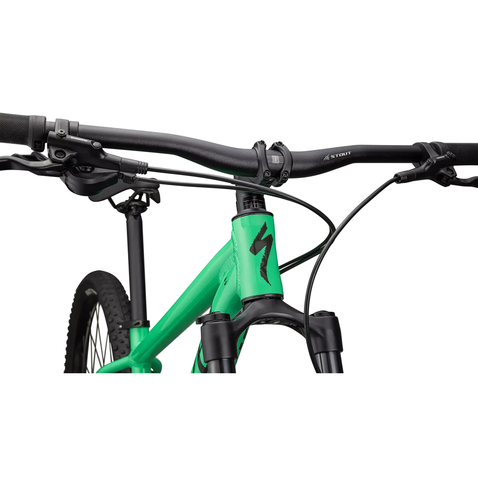 Specialized Rockhopper Expert - Gloss Electric Green / Dark Moss Green