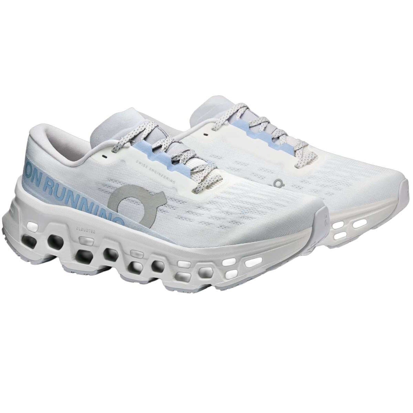 On Cloud Cloudmonster 3 White/Frost Mujer