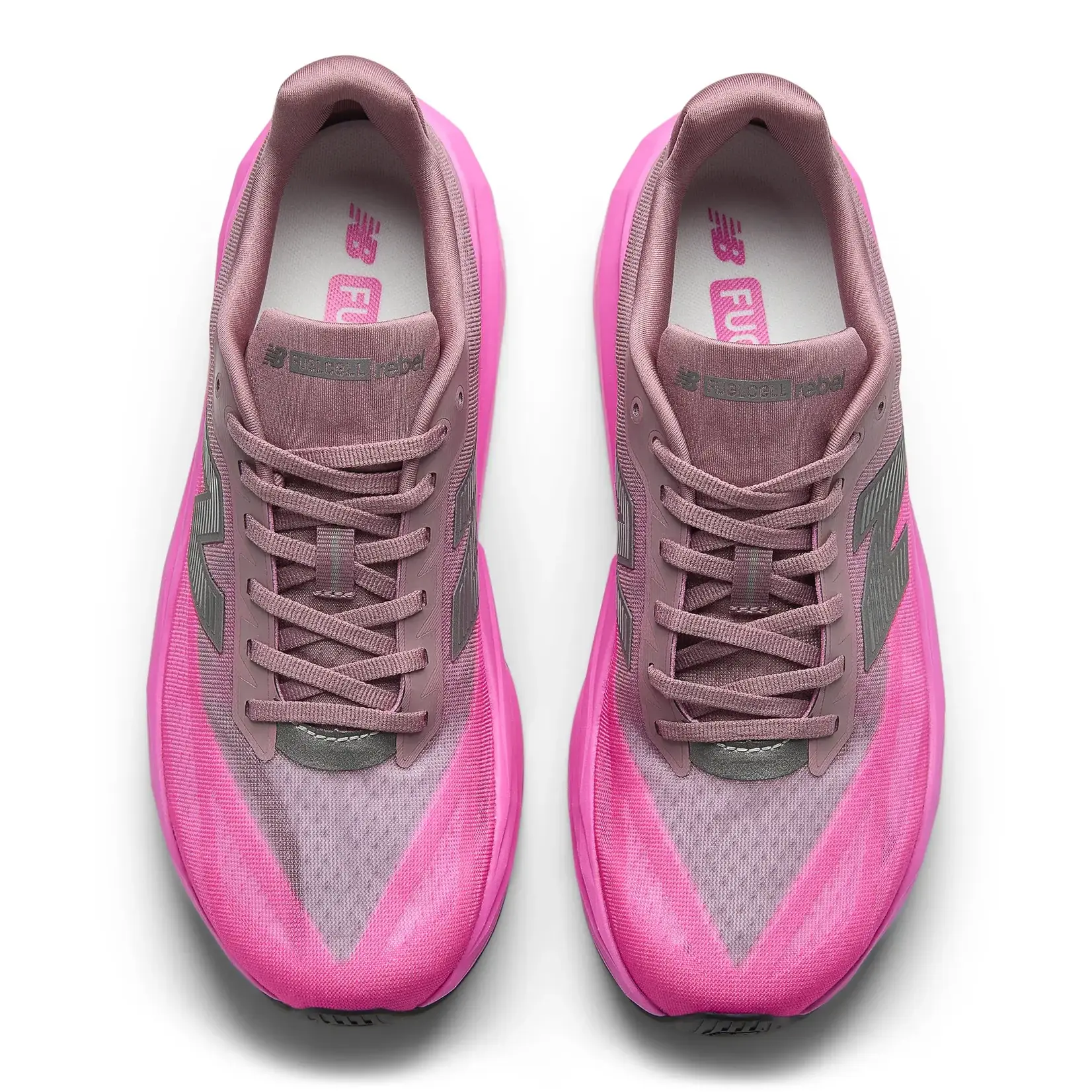 New Balance NB FuelCell Rebel v5 Pink Heat/Rosewood Hombre