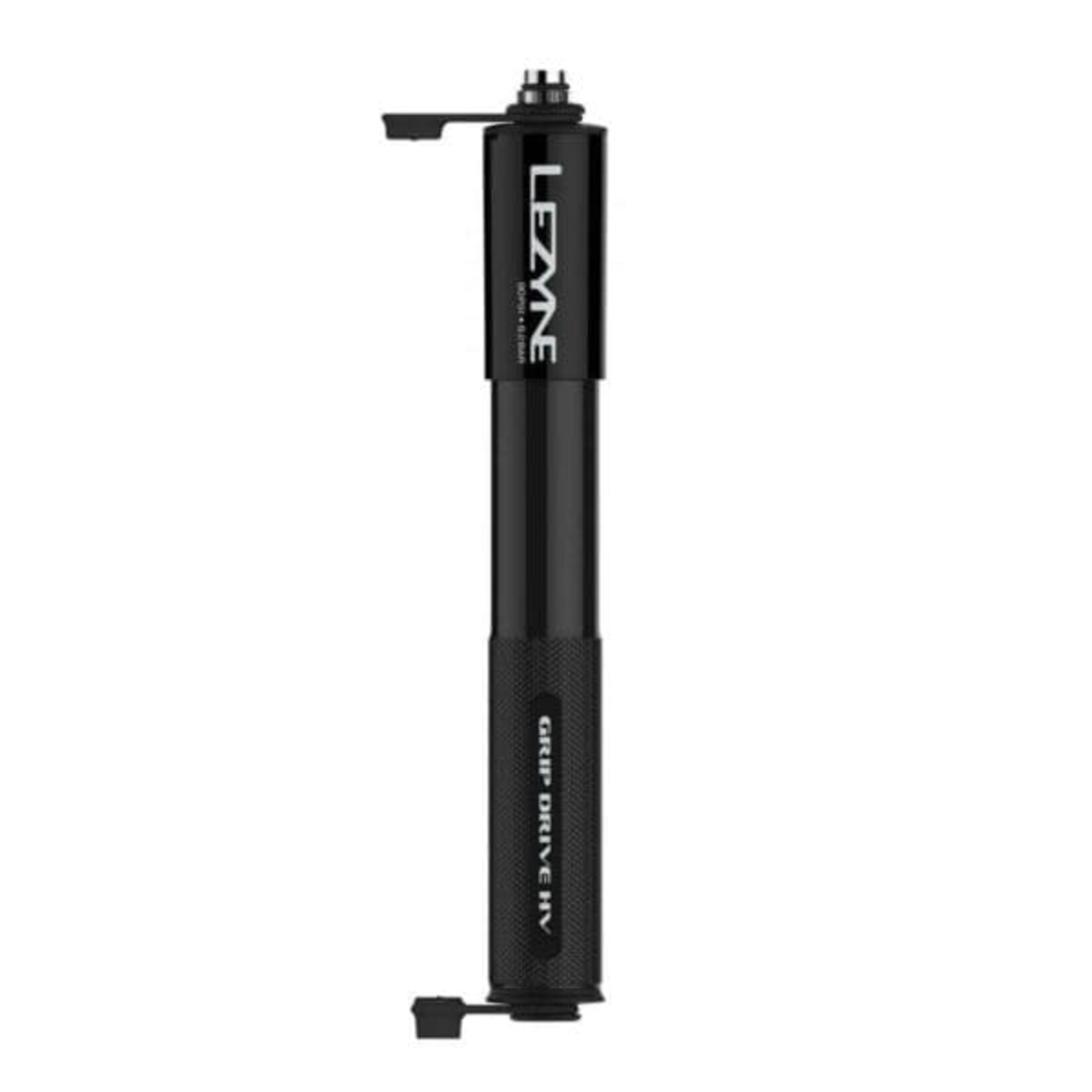 Lezyne Bomba Lezyne Grip Drive HV Mediana Negro