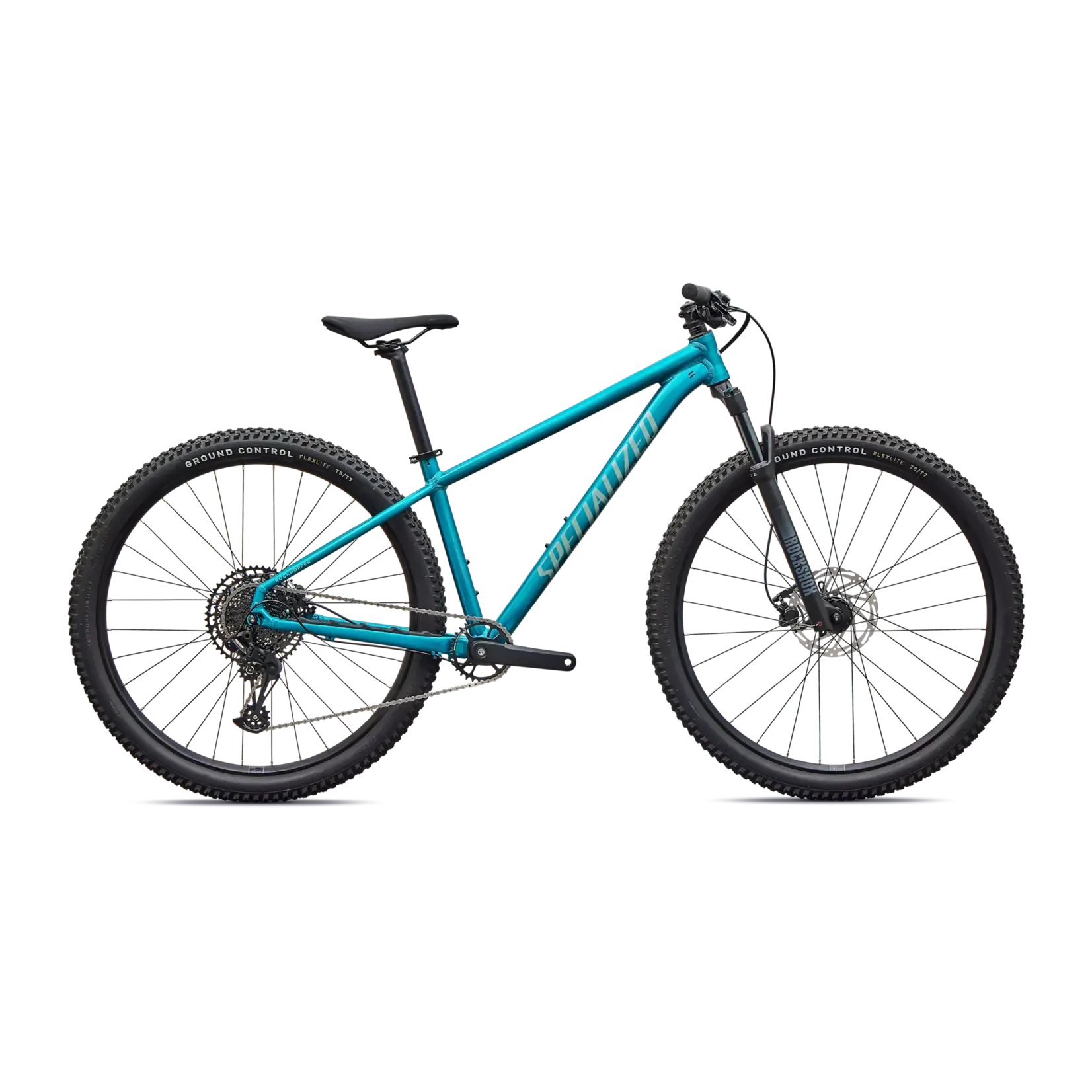Specialized Rockhopper Comp - Gloss Teal Tint Aluminum / Agave Grey