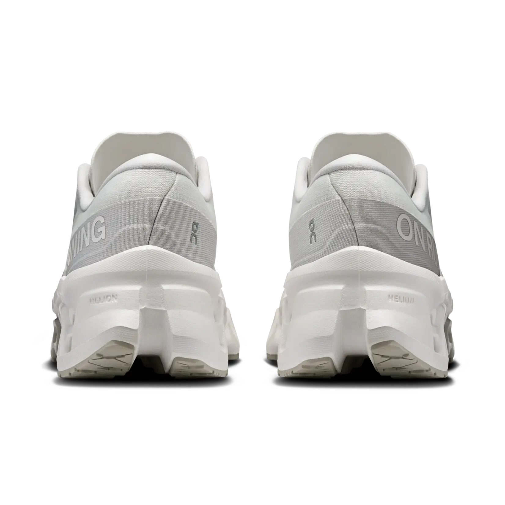 On Cloud Cloudmonster 3 - White/Wolf Mujer