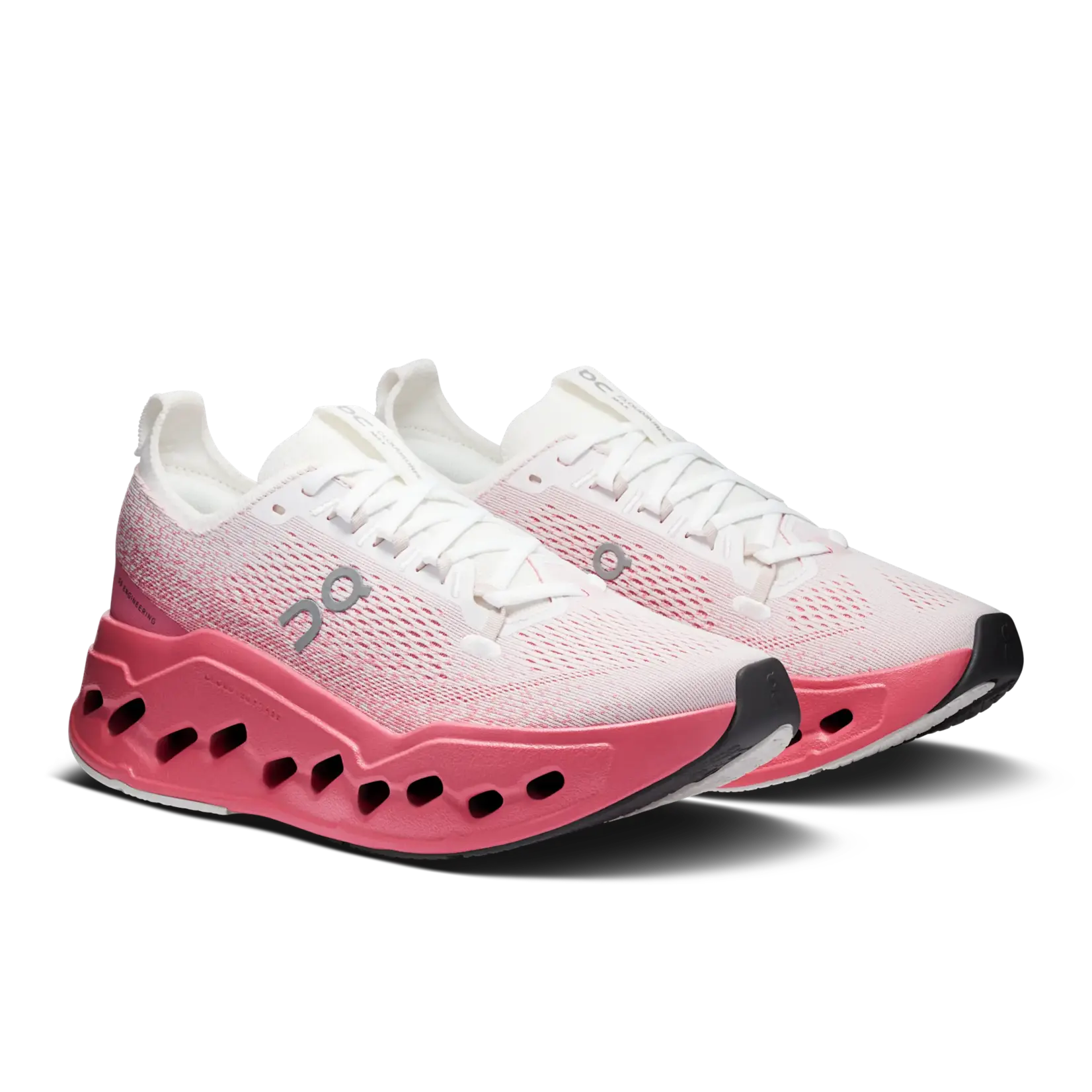 On Cloud Cloudsurfer Max - White/Camellia Mujer