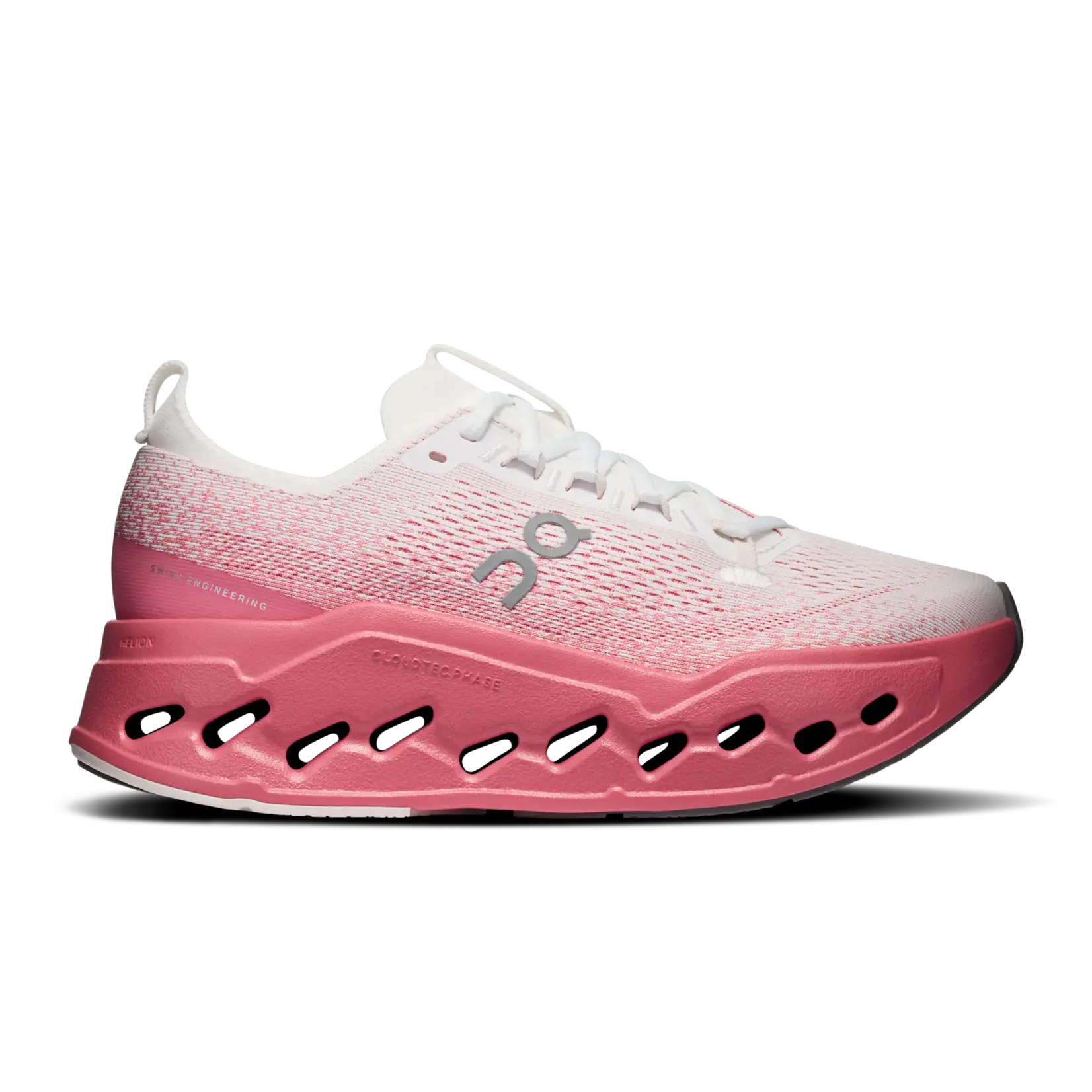 On Cloud Cloudsurfer Max - White/Camellia Mujer