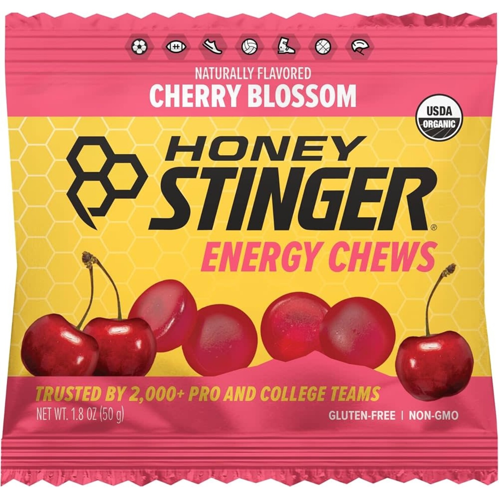 Honey Stinger Honey Stinger Chews Cherry Blossom 50gr