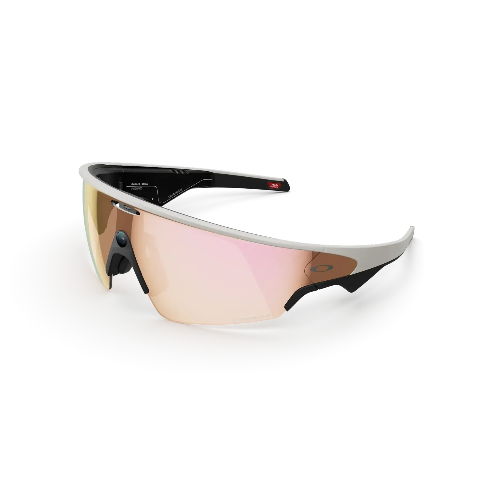 Oakley Oakley Meta Vanguard Micas Prizm™ Rose Gold, Armazón White