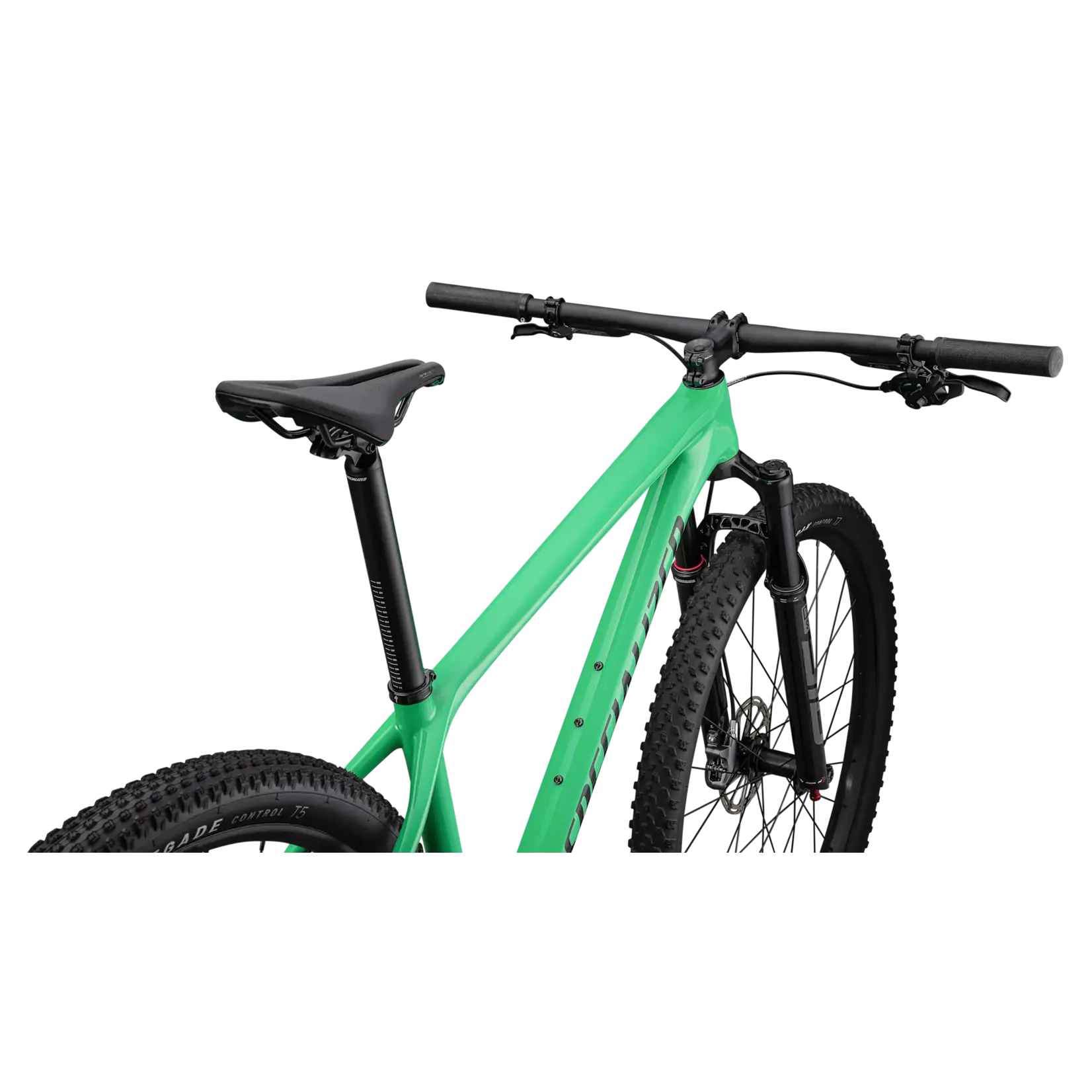 Specialized Epic Hardtail Comp Gloss Electric Green / Forest Green