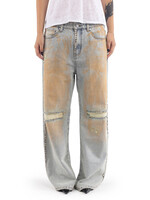 4our AM 4our AM / Rey Valera Studded Light Wash Jeans